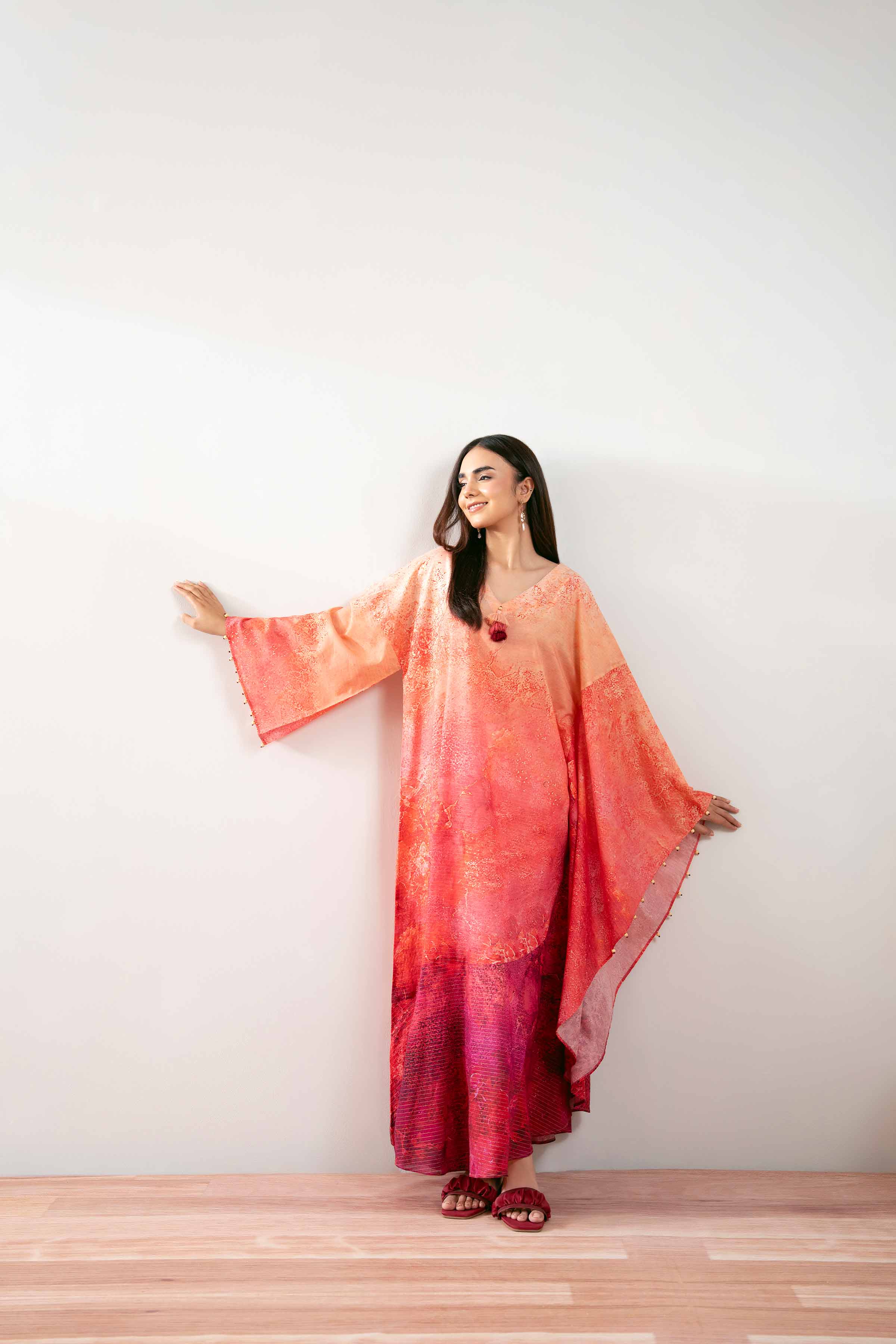 Printed Kaftan -  FS25-25 - Image 8