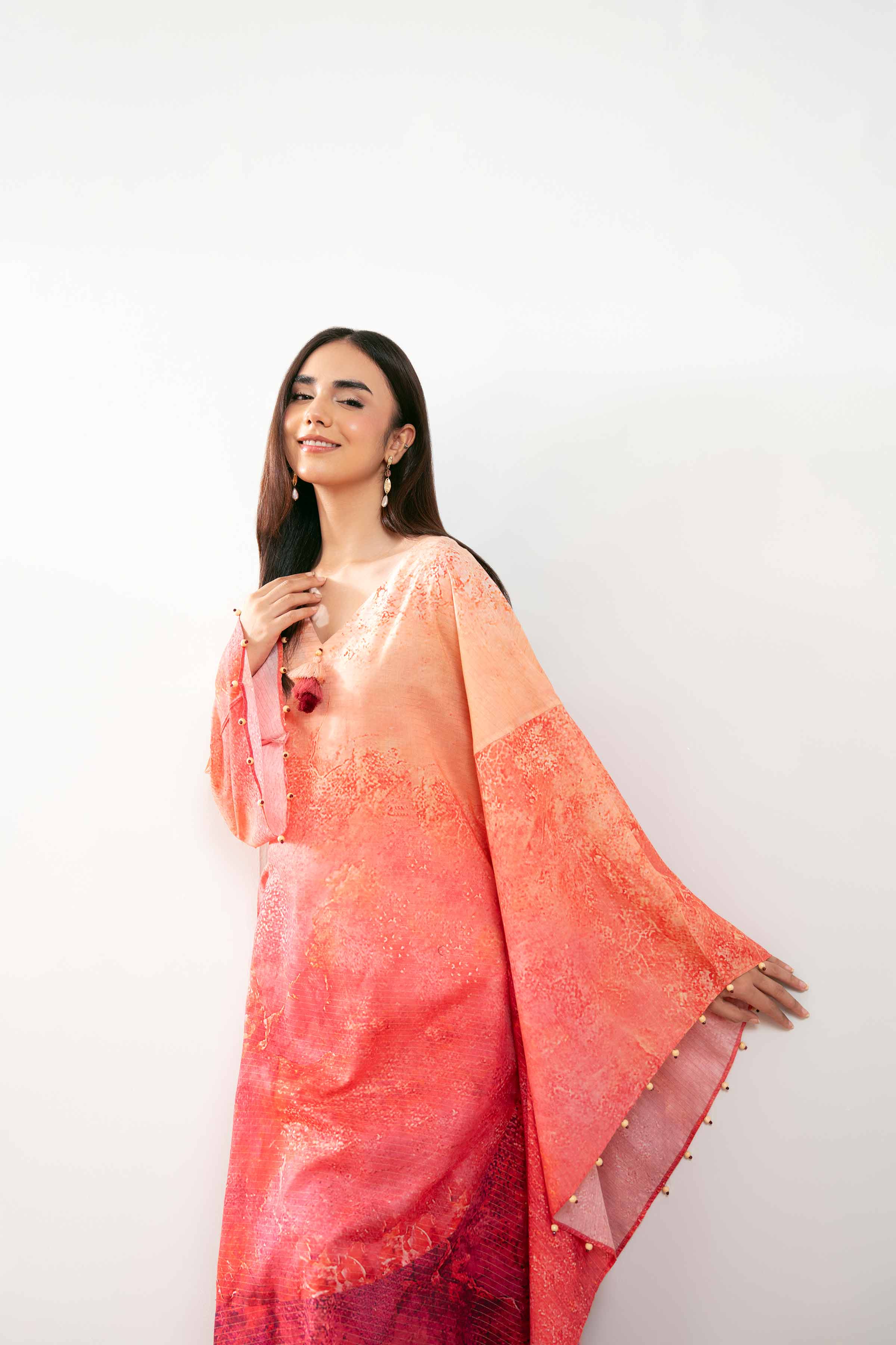 Printed Kaftan -  FS25-25 - Image 9