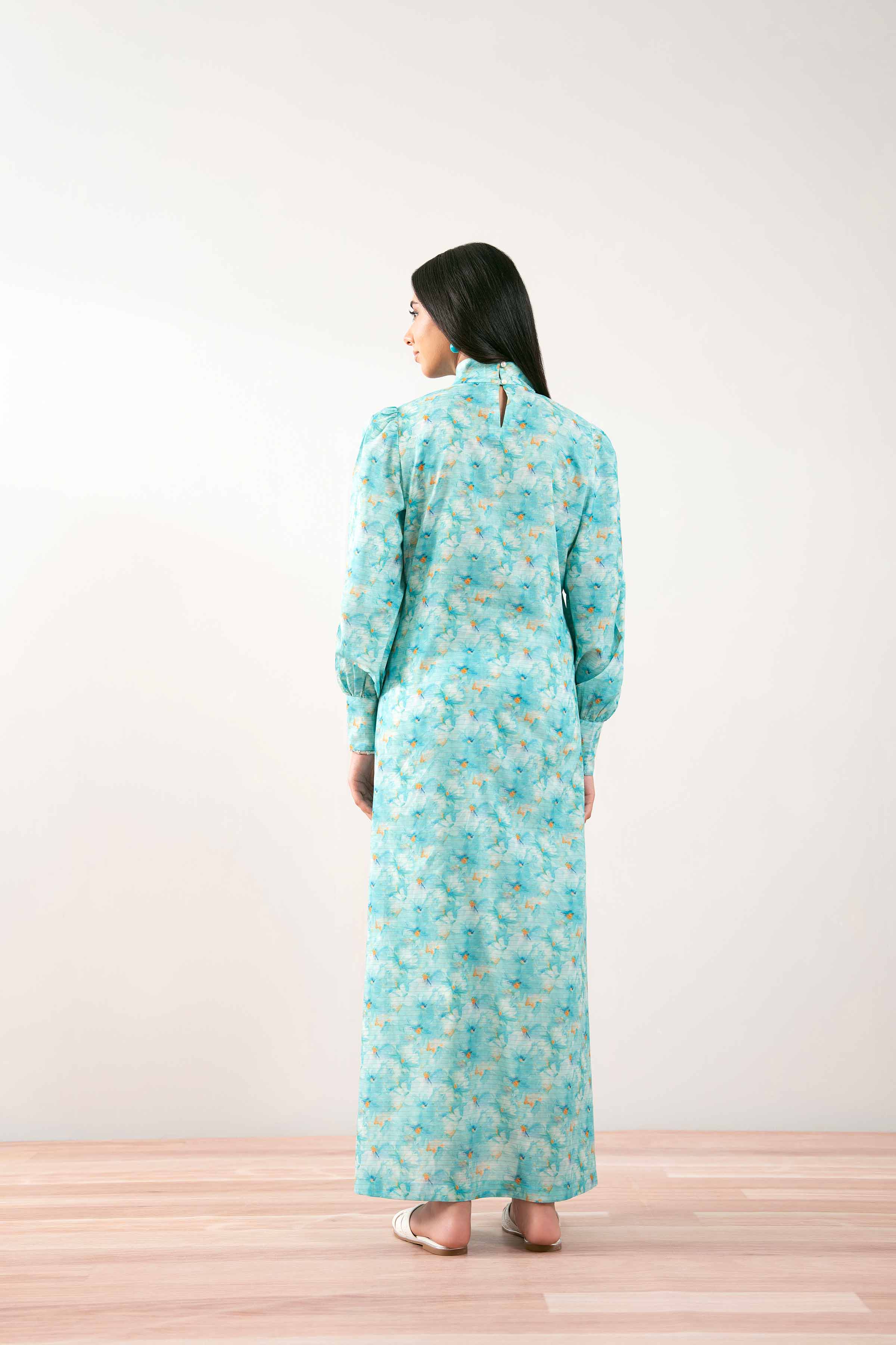 Printed Dress -  FS25-33 - Image 3