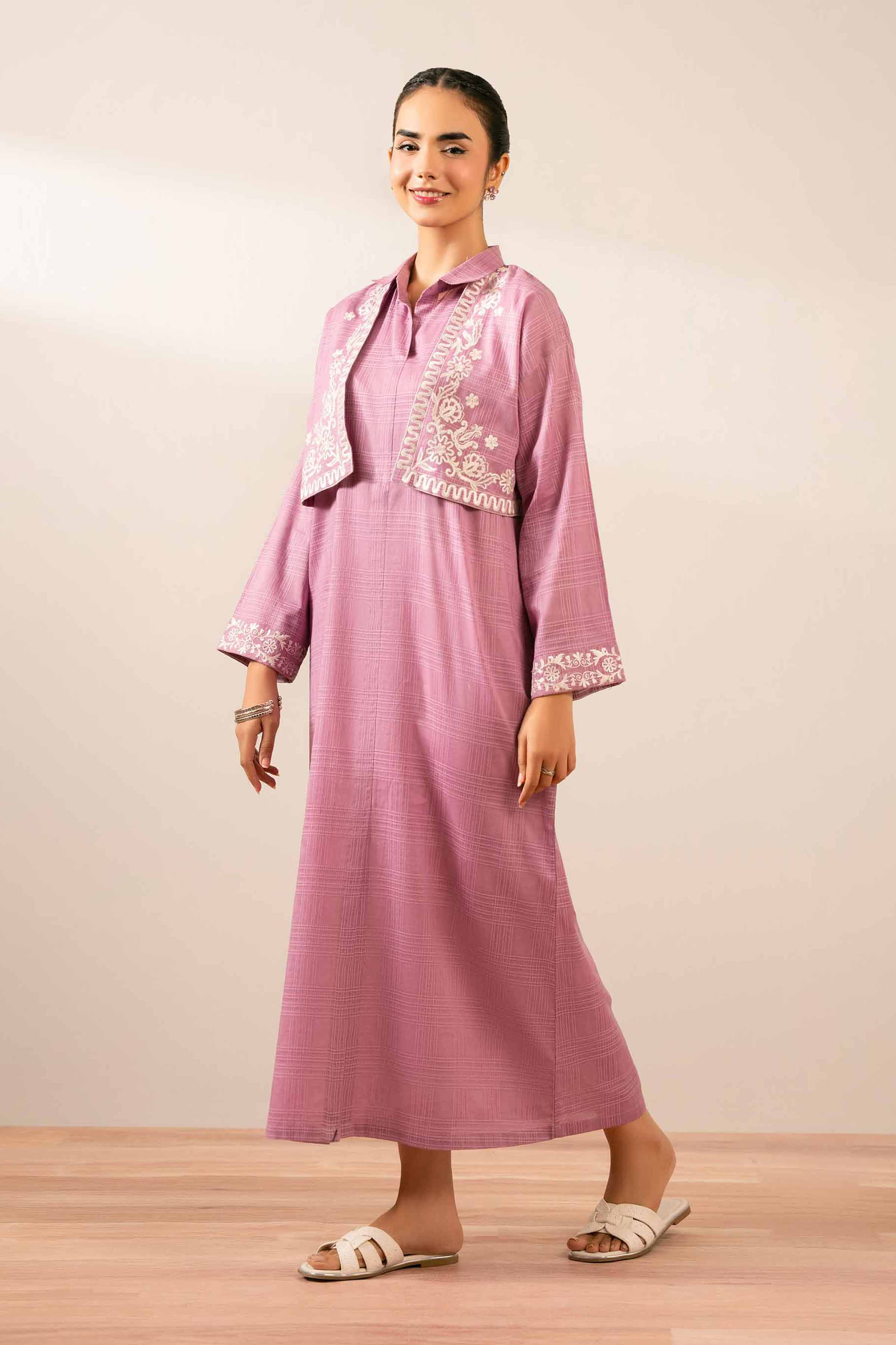 2 Piece - Embroidered Suit - FS25-37 - Image 6