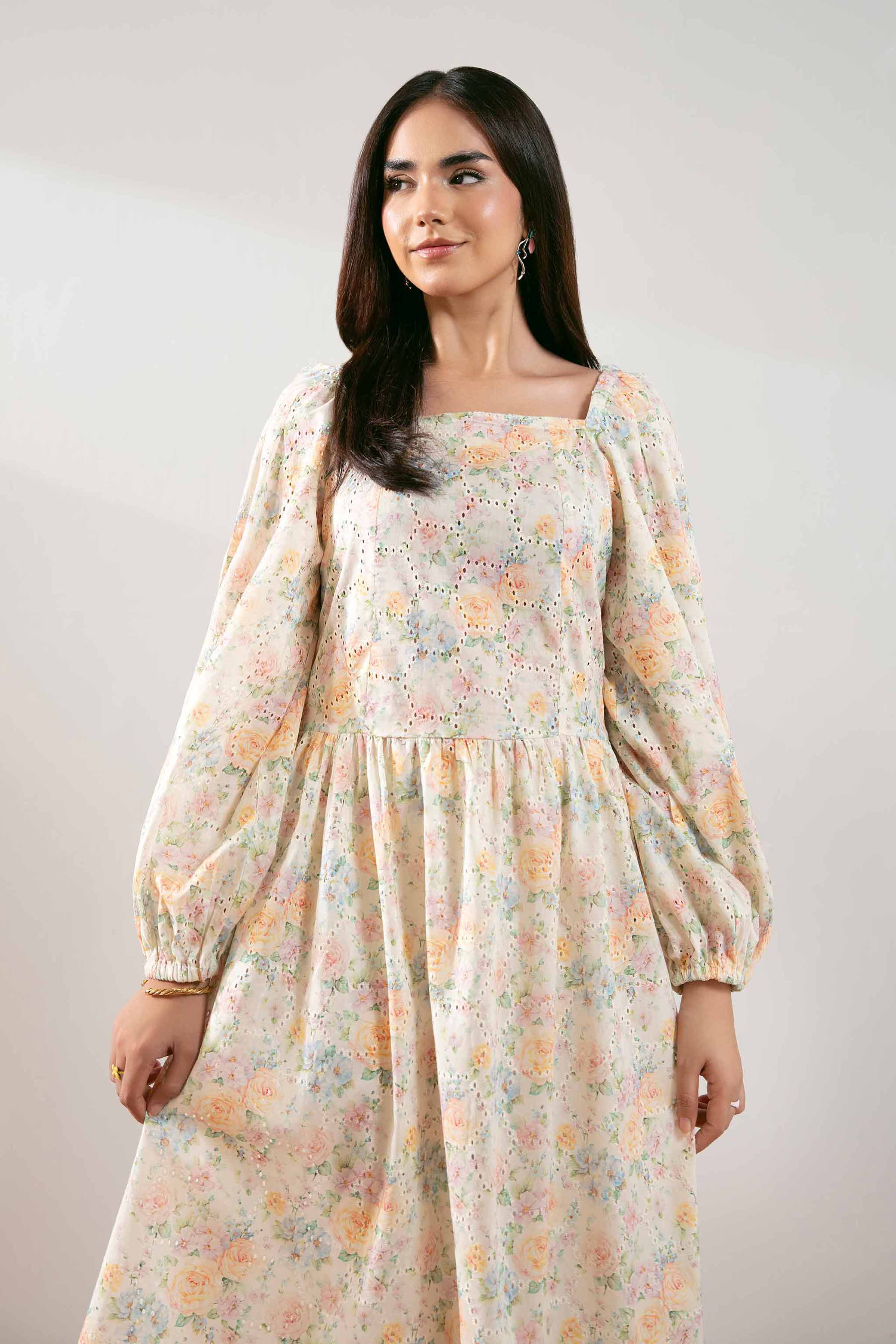 Printed Dress -  FS25-42 - Image 2