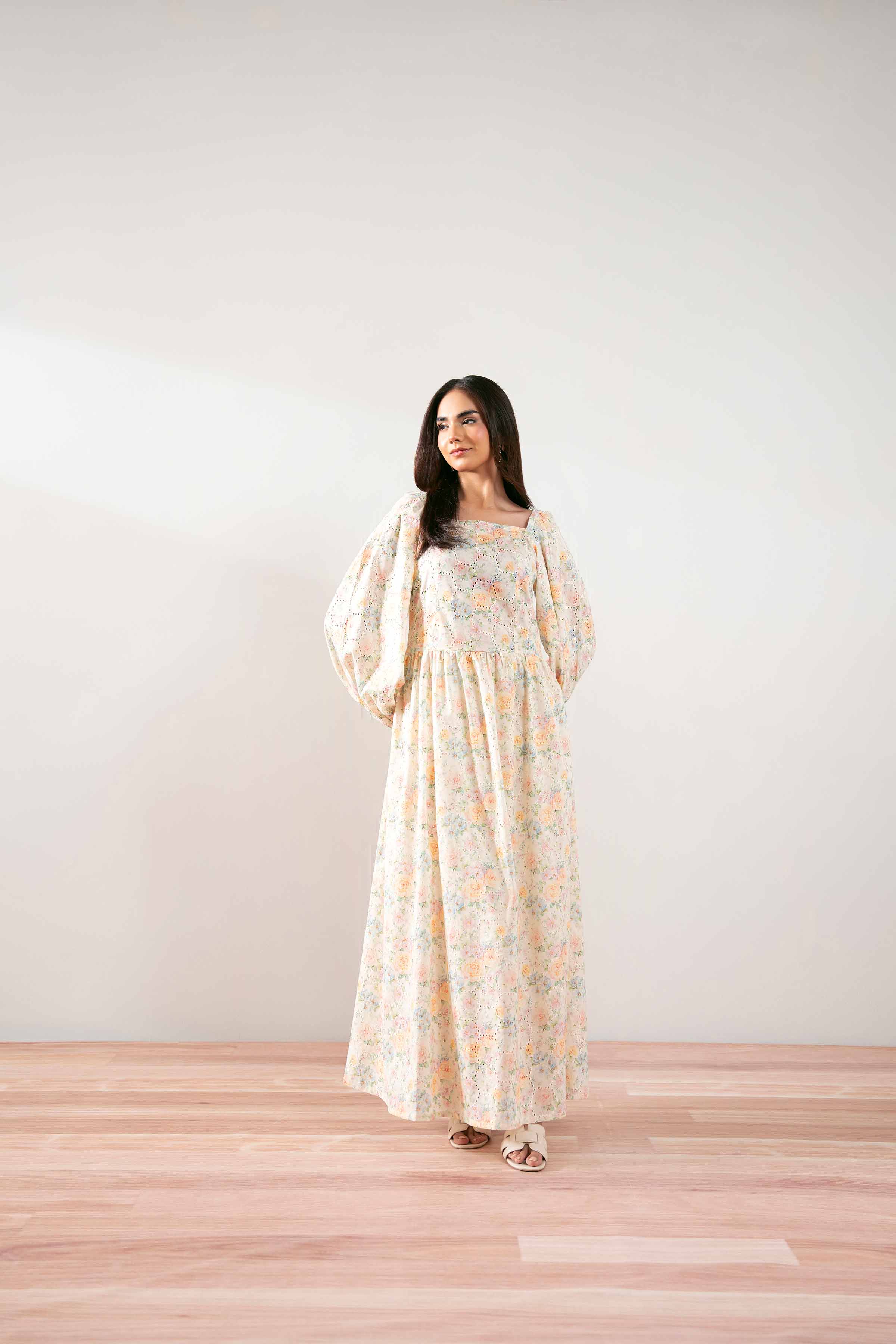 Printed Dress -  FS25-42 - Image 5