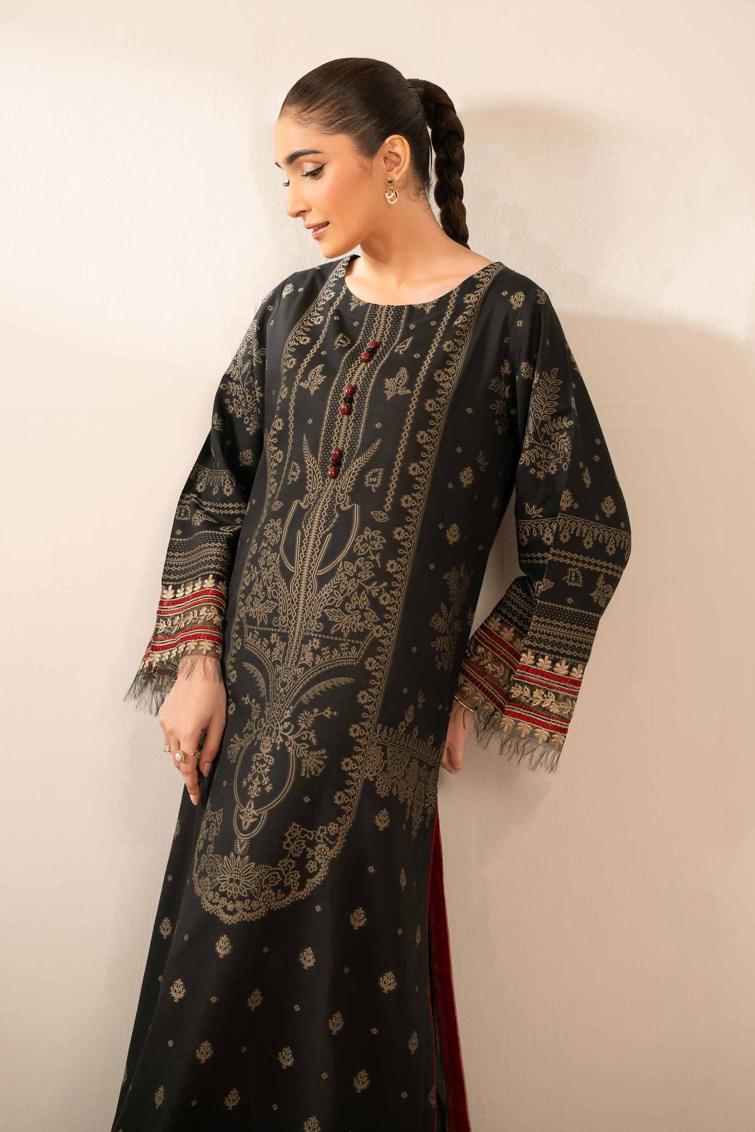 Printed Embroidered Shirt - FS25-44 - Image 8