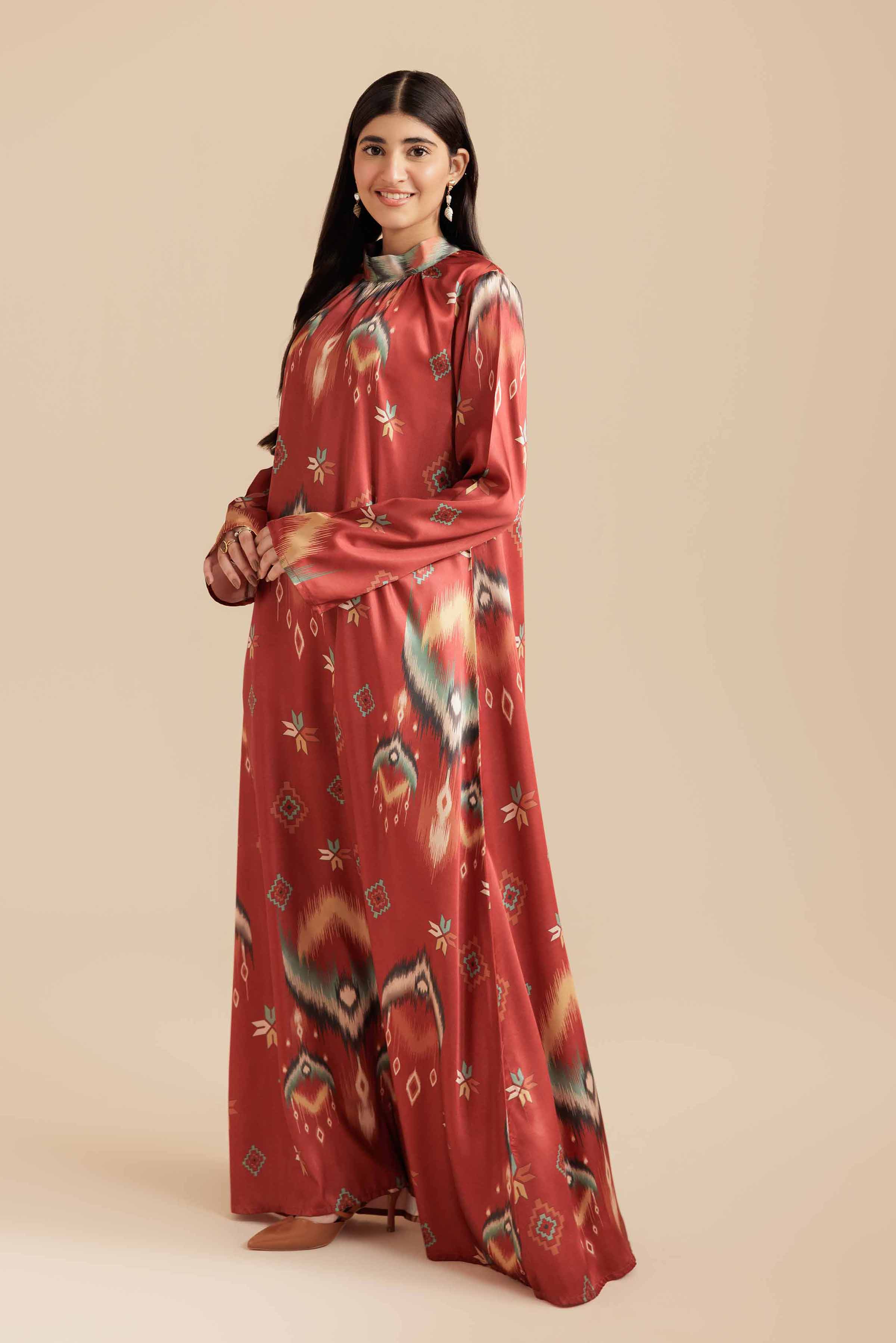 Printed Dress - FS25-47 - Image 2