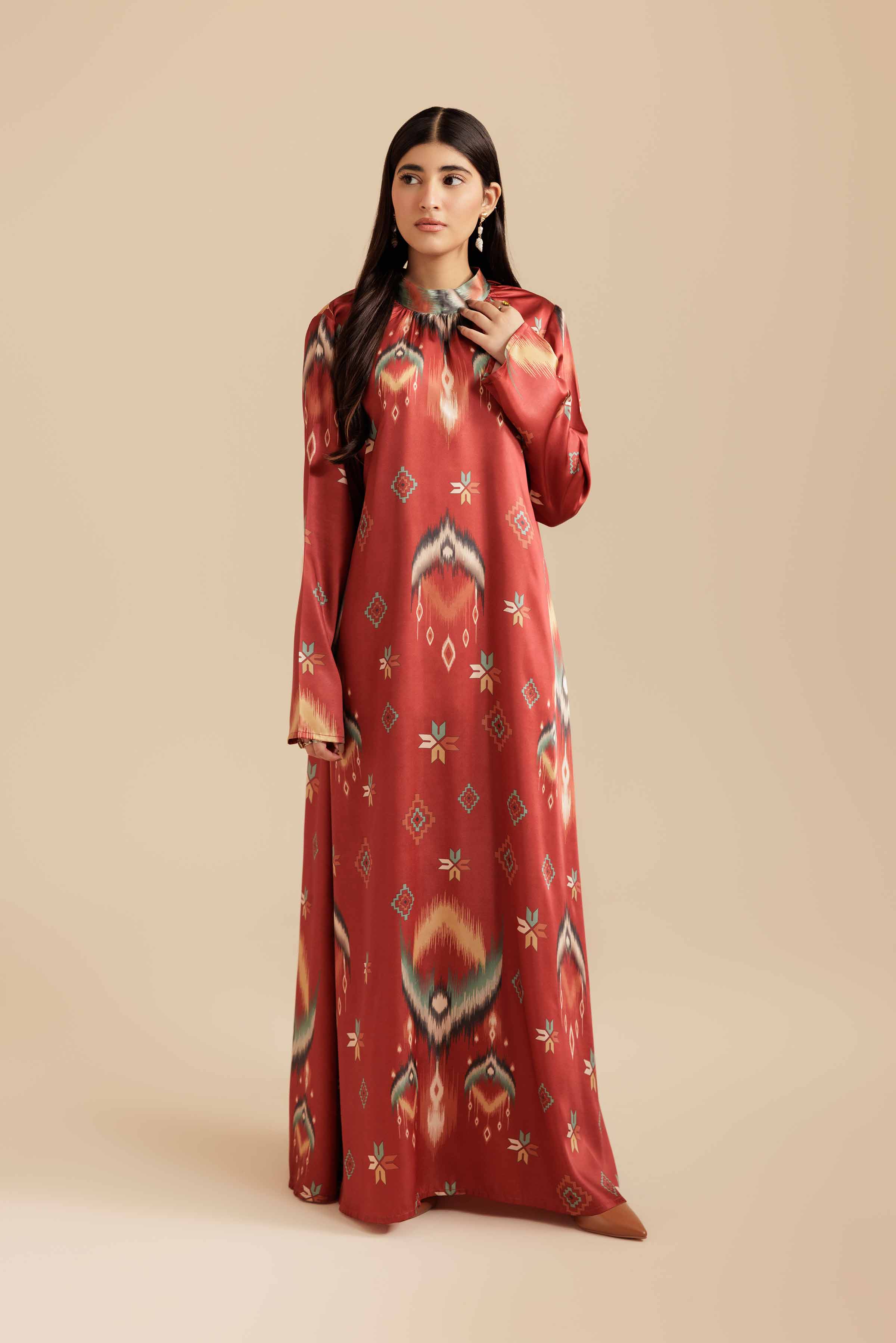 Printed Dress - FS25-47 - Image 4