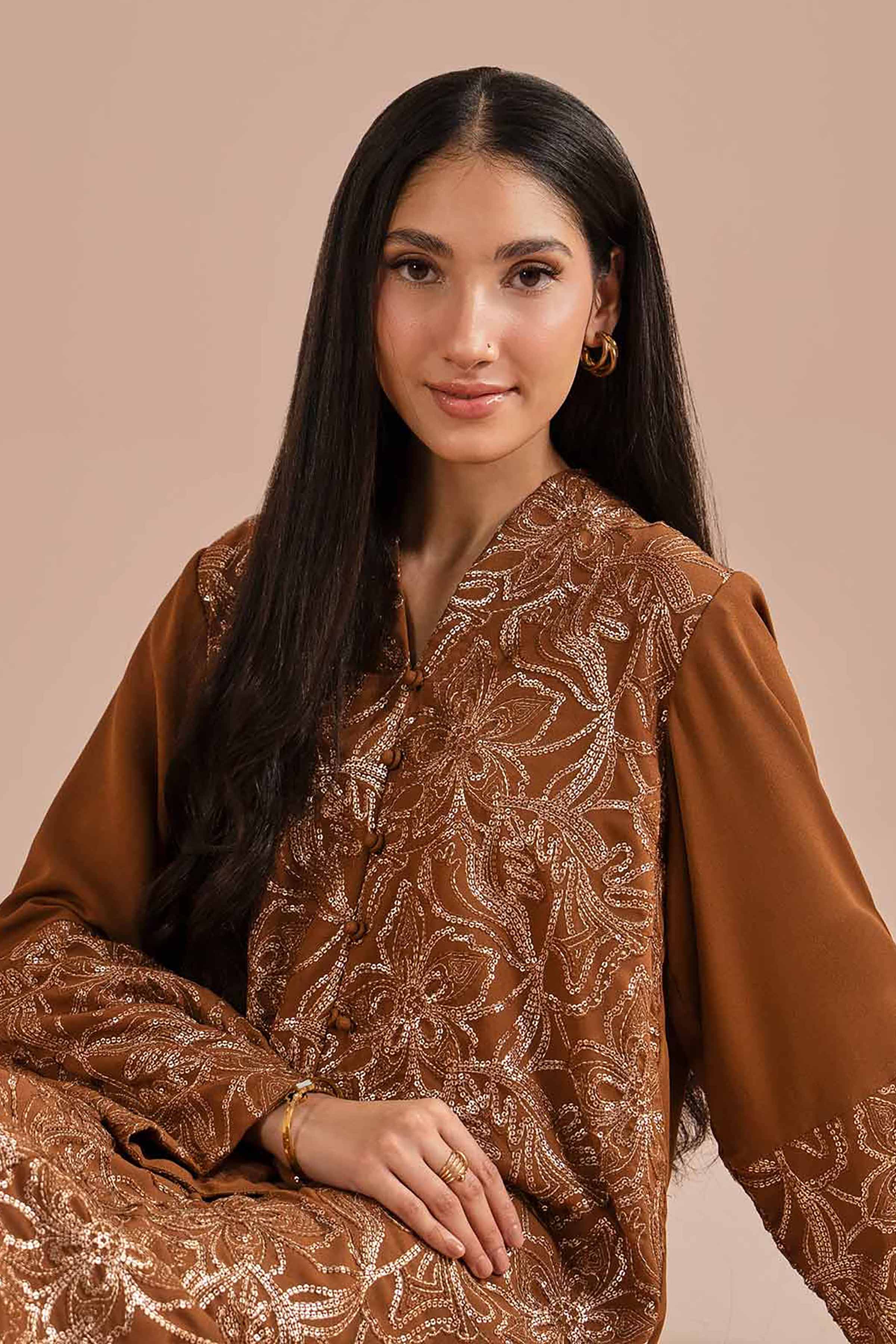 Embroidered Dress - FS26-05 - Image 4