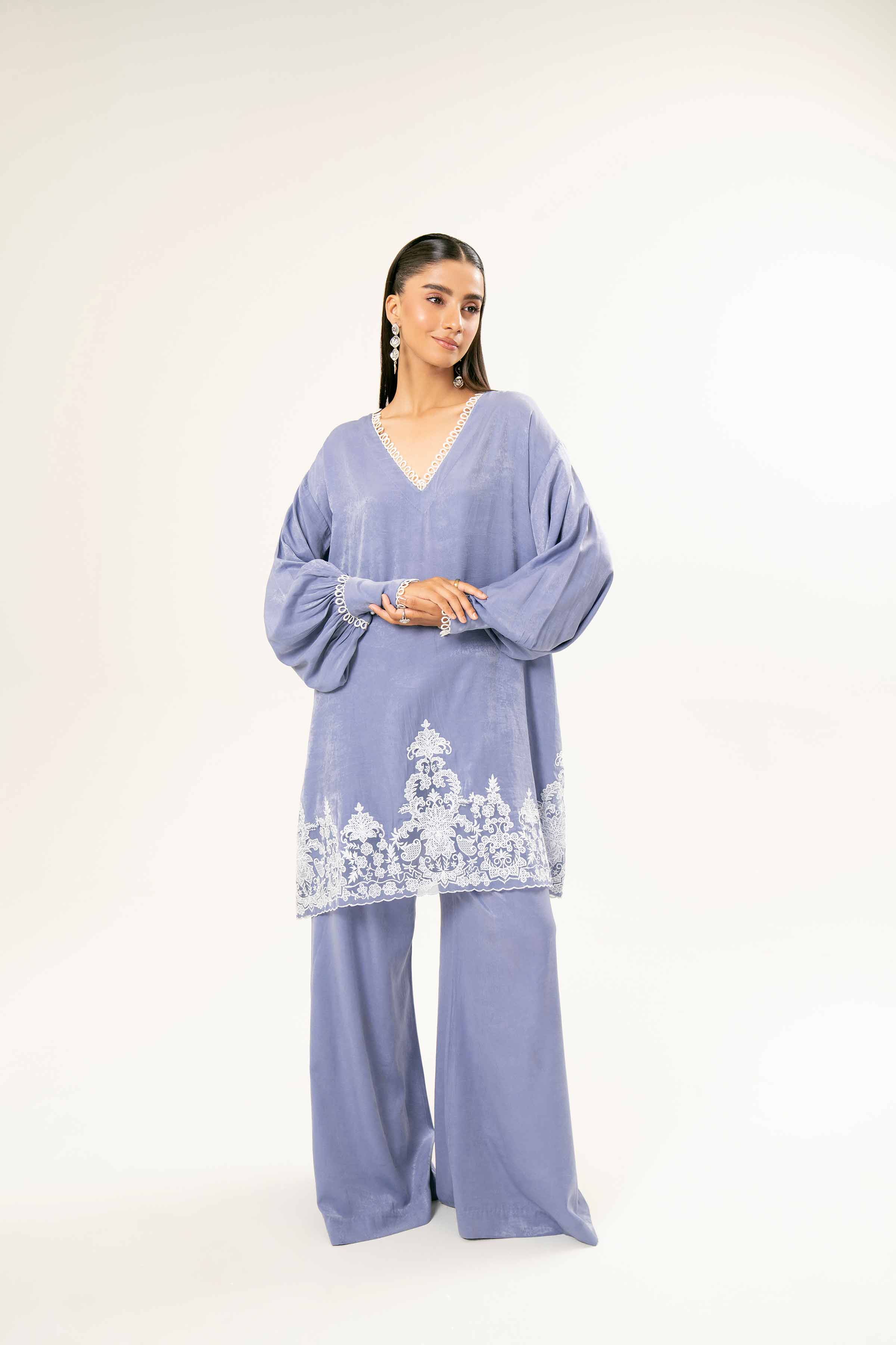 2 Piece - Embroidered Suit - FW24-88 - Image 3
