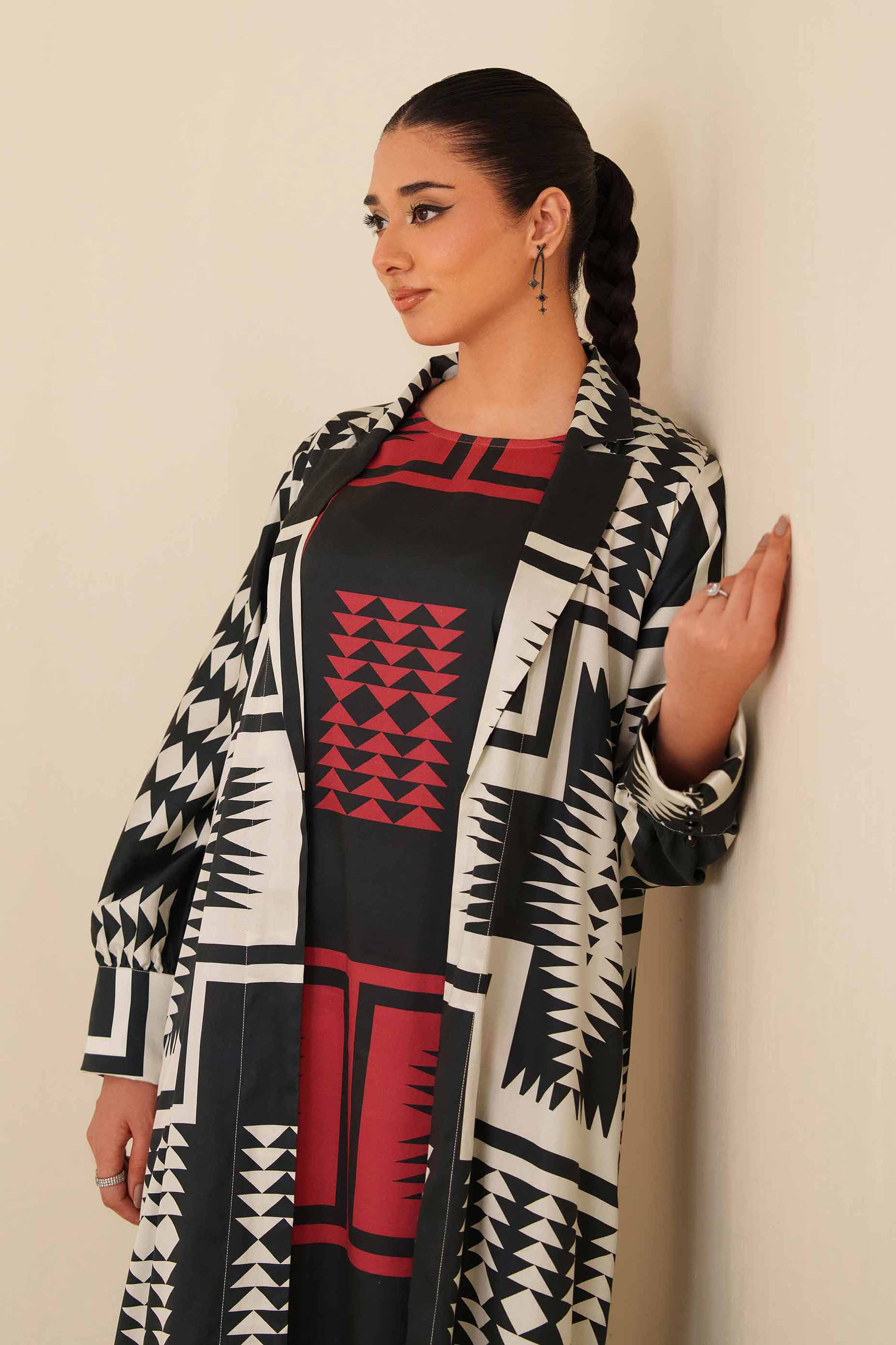 2 Piece - Printed Suit - FW25-22 - Image 2