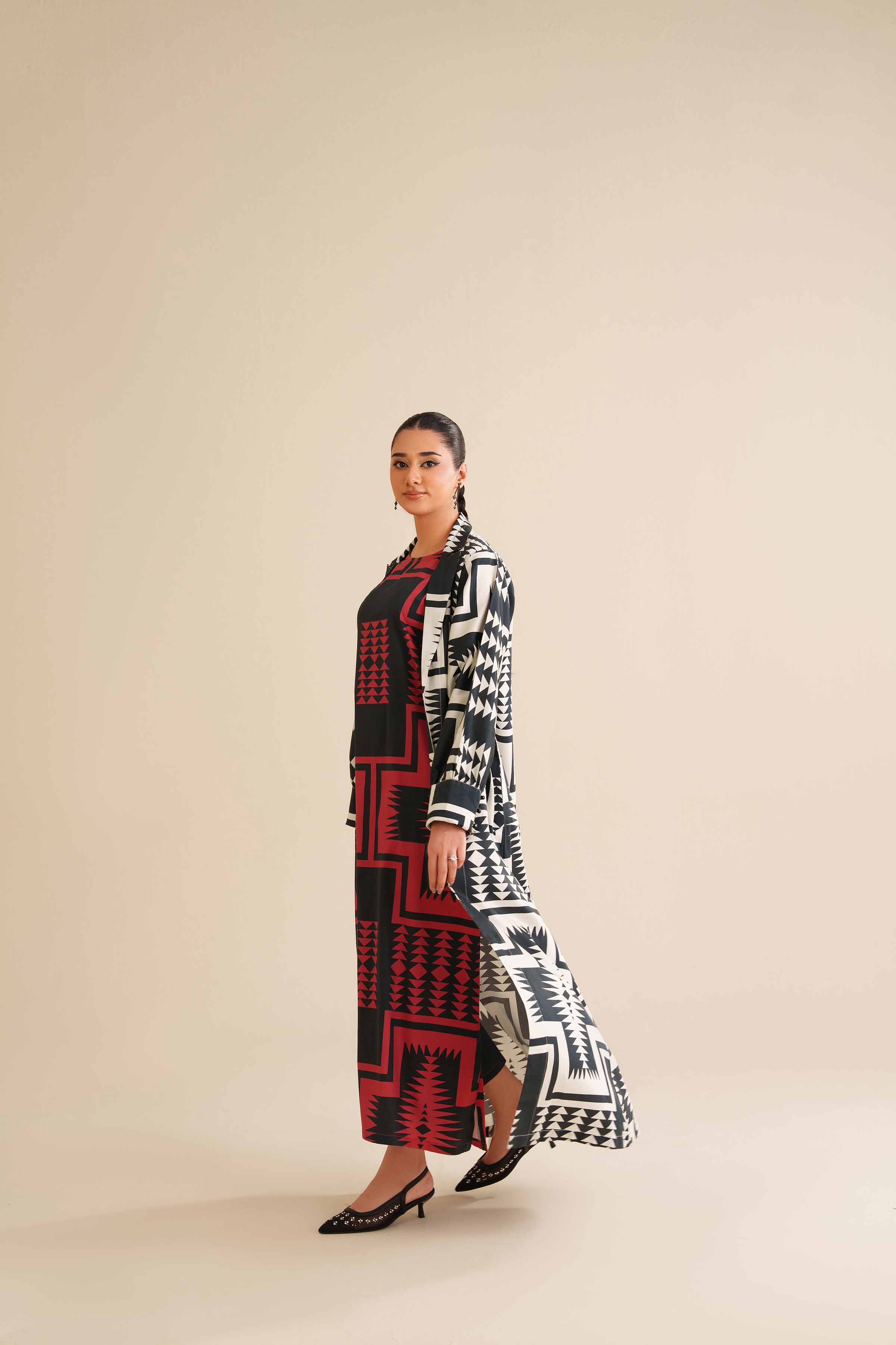 2 Piece - Printed Suit - FW25-22 - Image 4