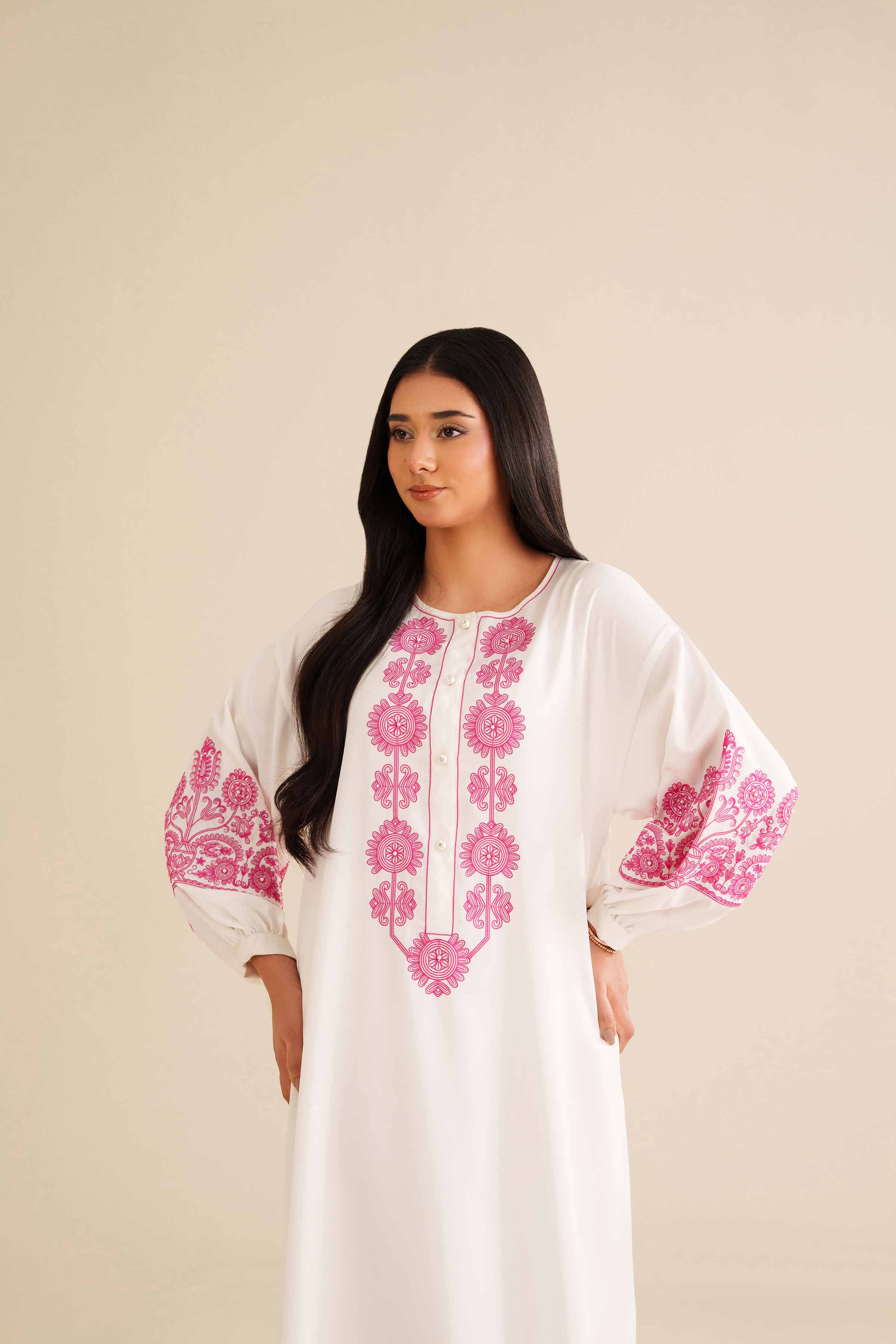Embroidered Dress - FW25-33 - Image 6