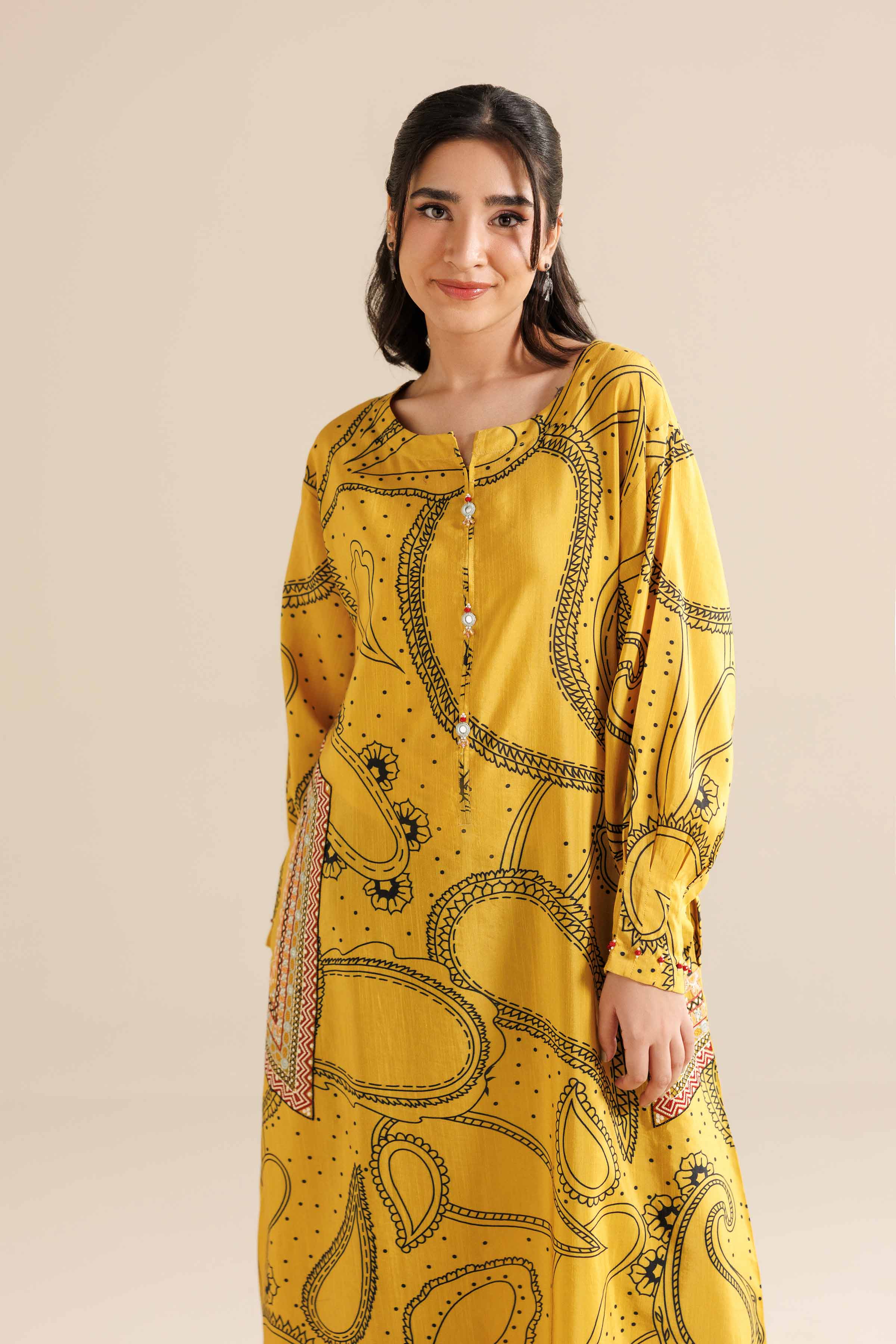 Printed Embroidered Shirt - FW25-54 - Image 5