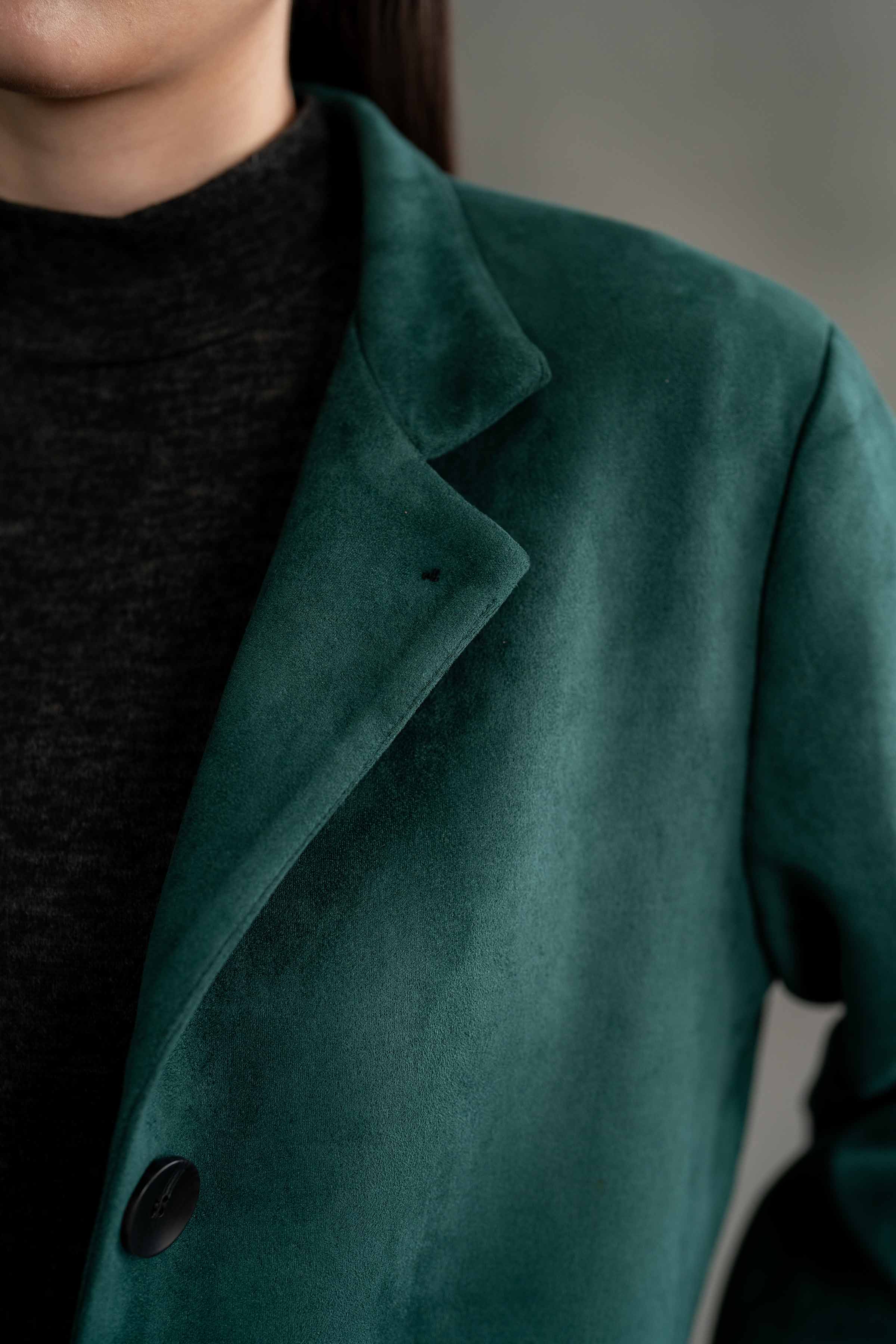 Green Long Coat-435370404 - Image 3