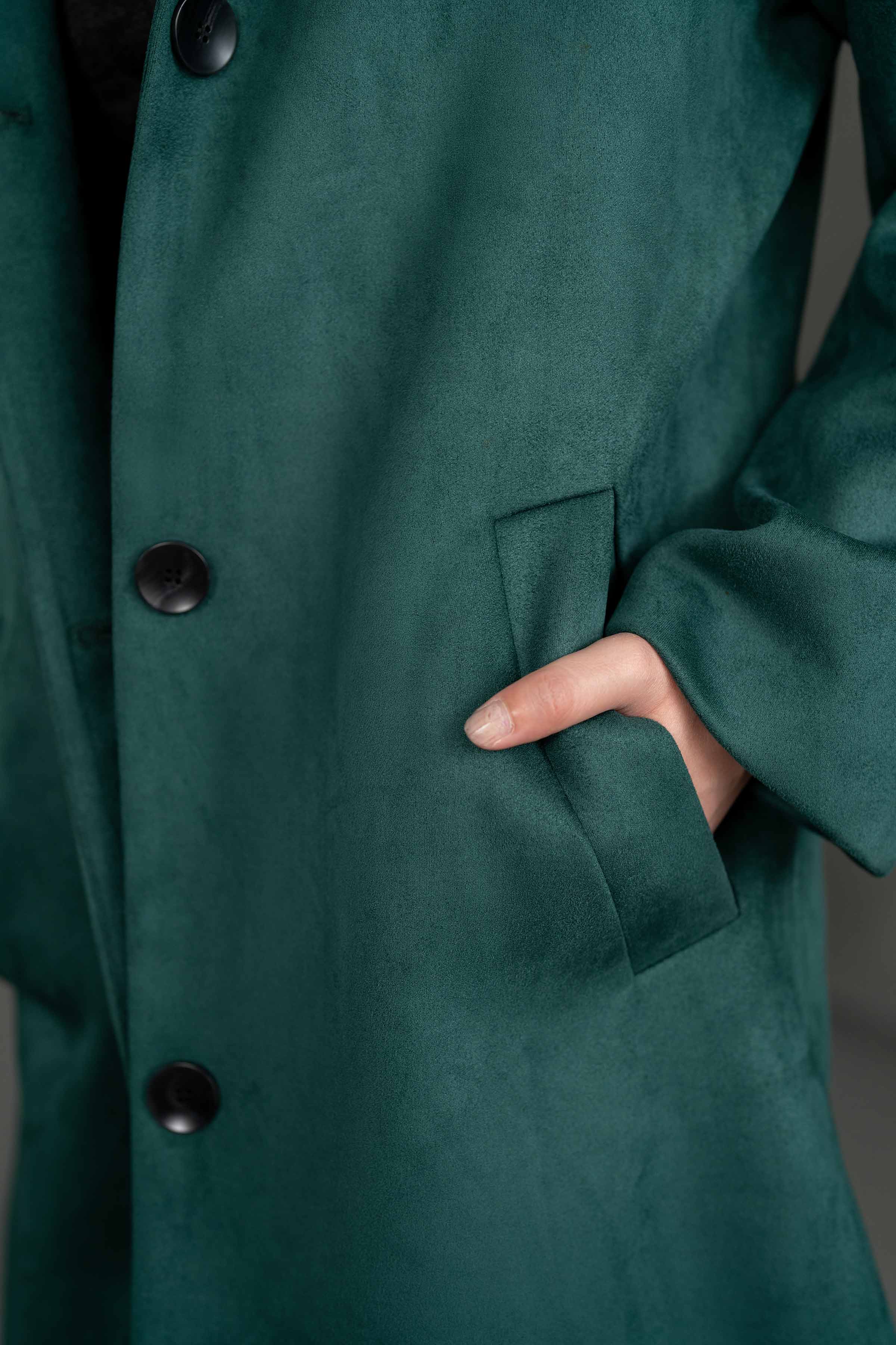 Green Long Coat-435370404 - Image 4