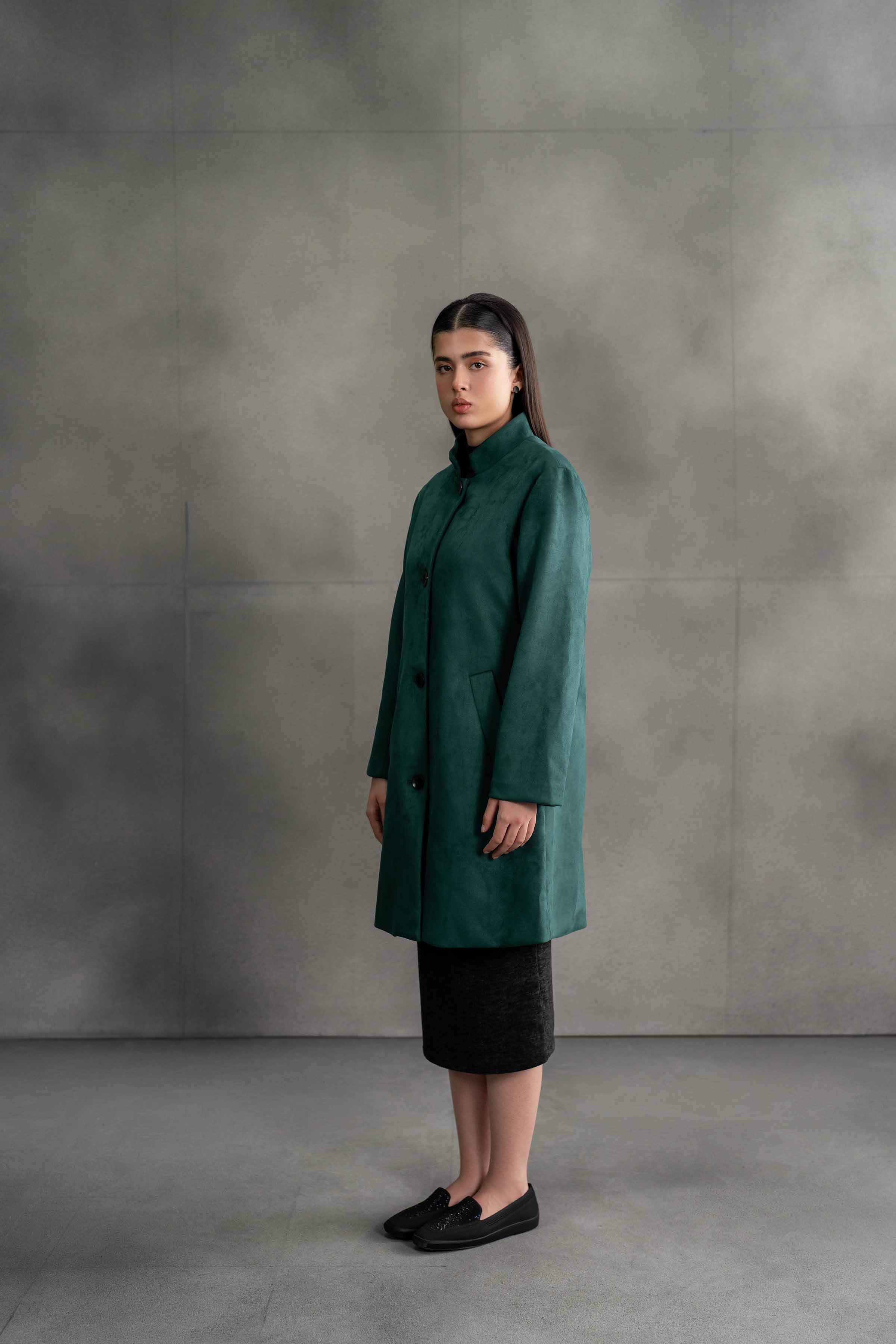 Green Long Coat-435370404 - Image 6