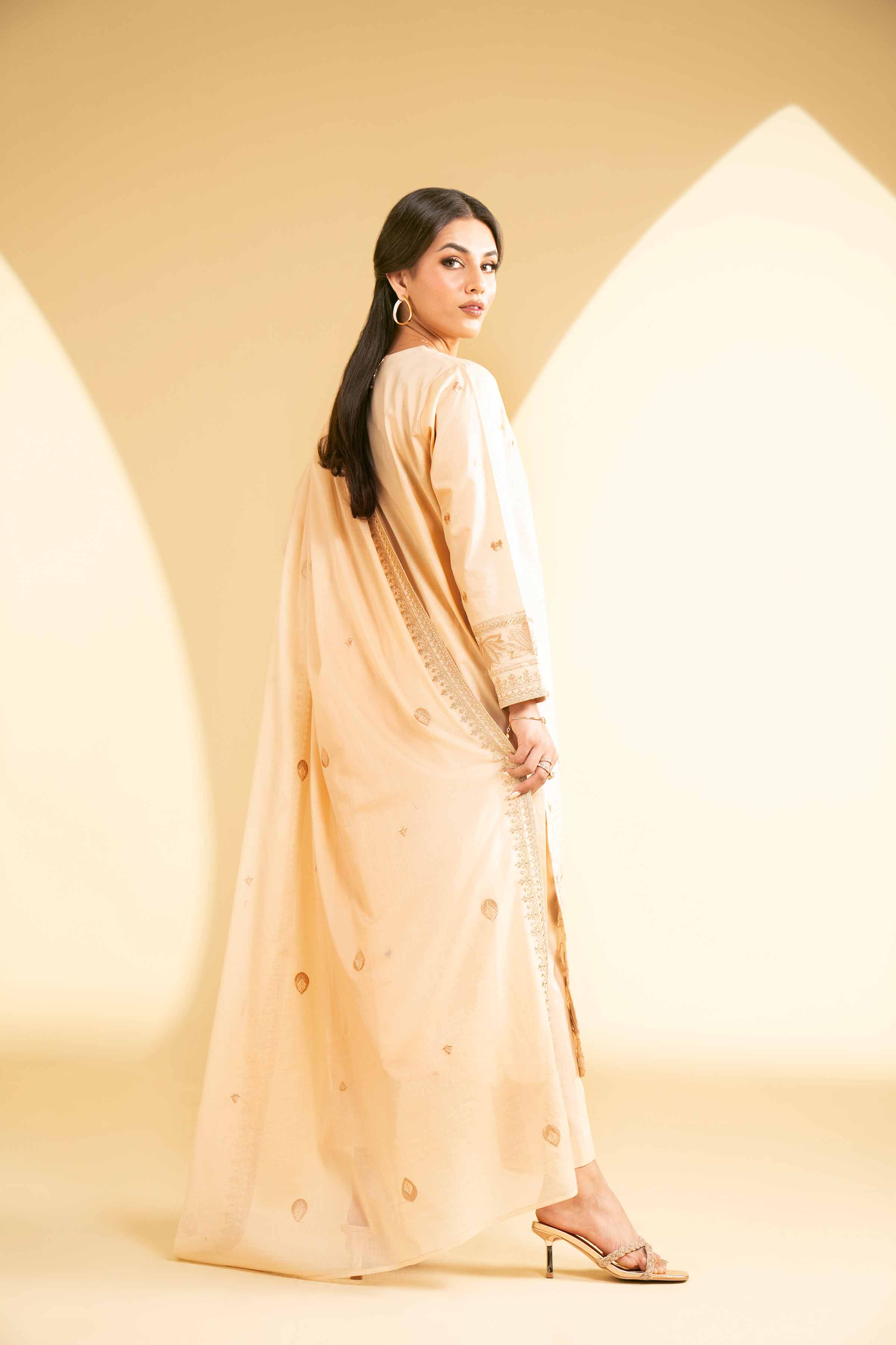 3 Piece - Embroidered Suit - KFE25-03 - Image 3