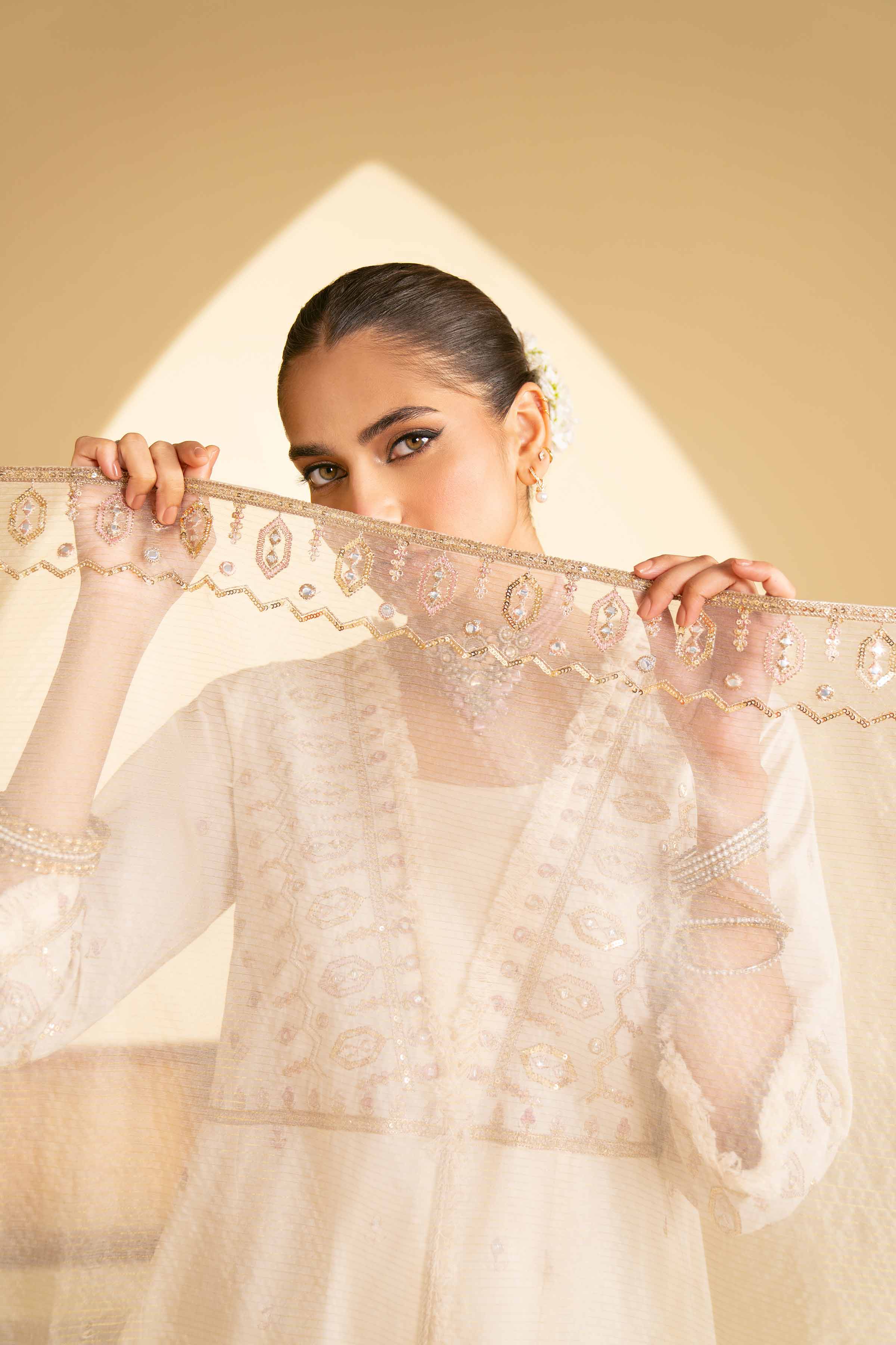 3 Piece - Embroidered Suit - KFE25-10 - Image 8