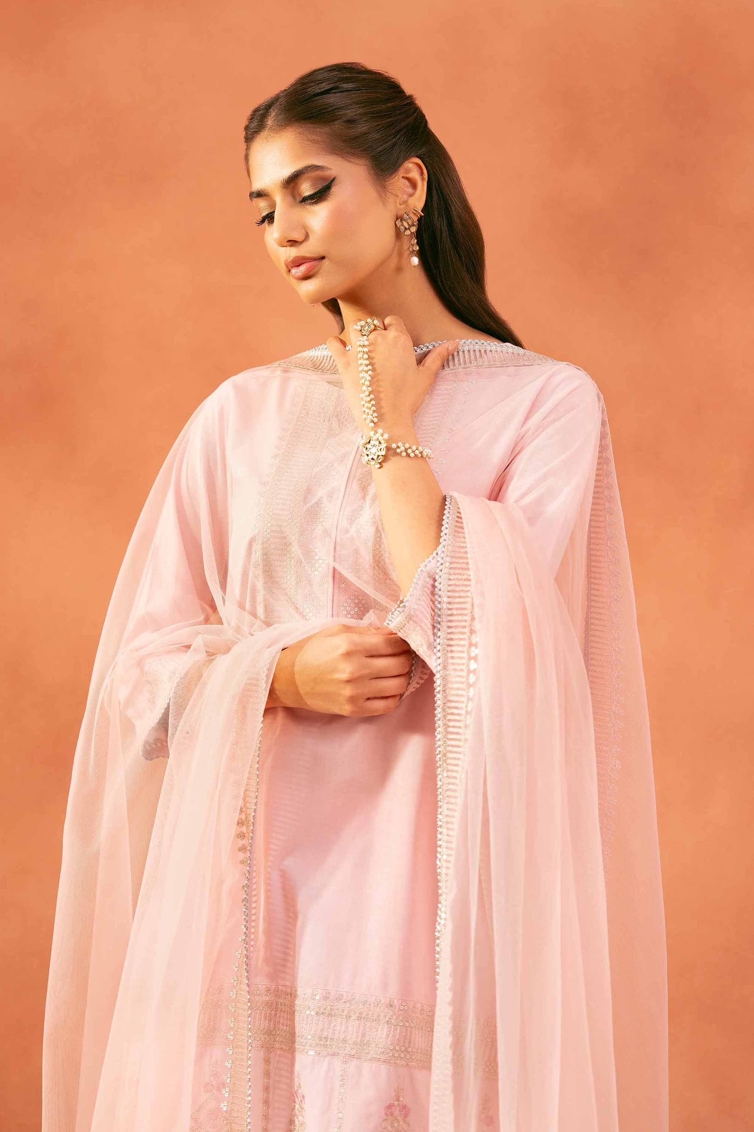 3 Piece - Embroidered Suit - KFE25-160 - Image 2