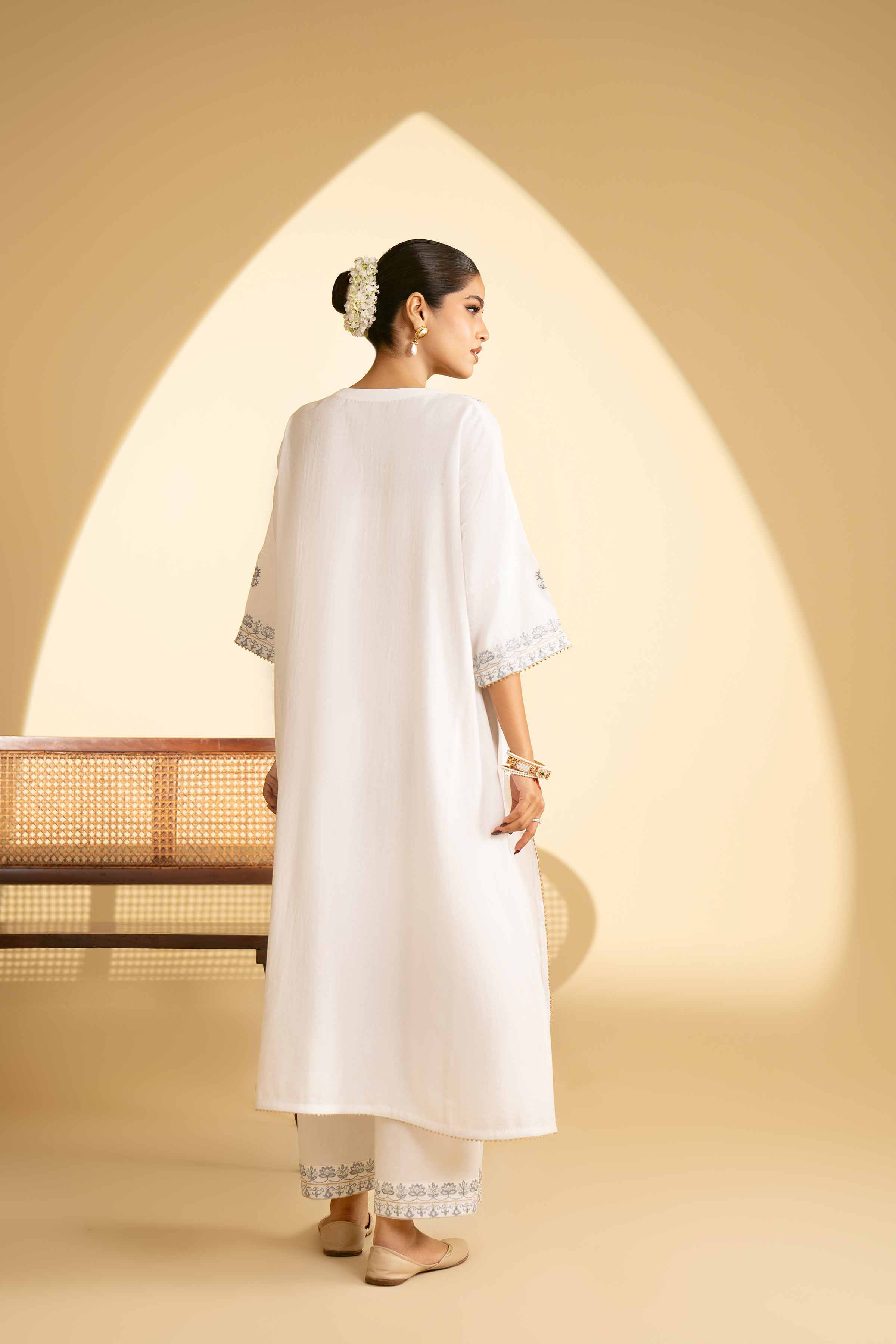 Embroidered Dress - KFE25-25 - Image 3