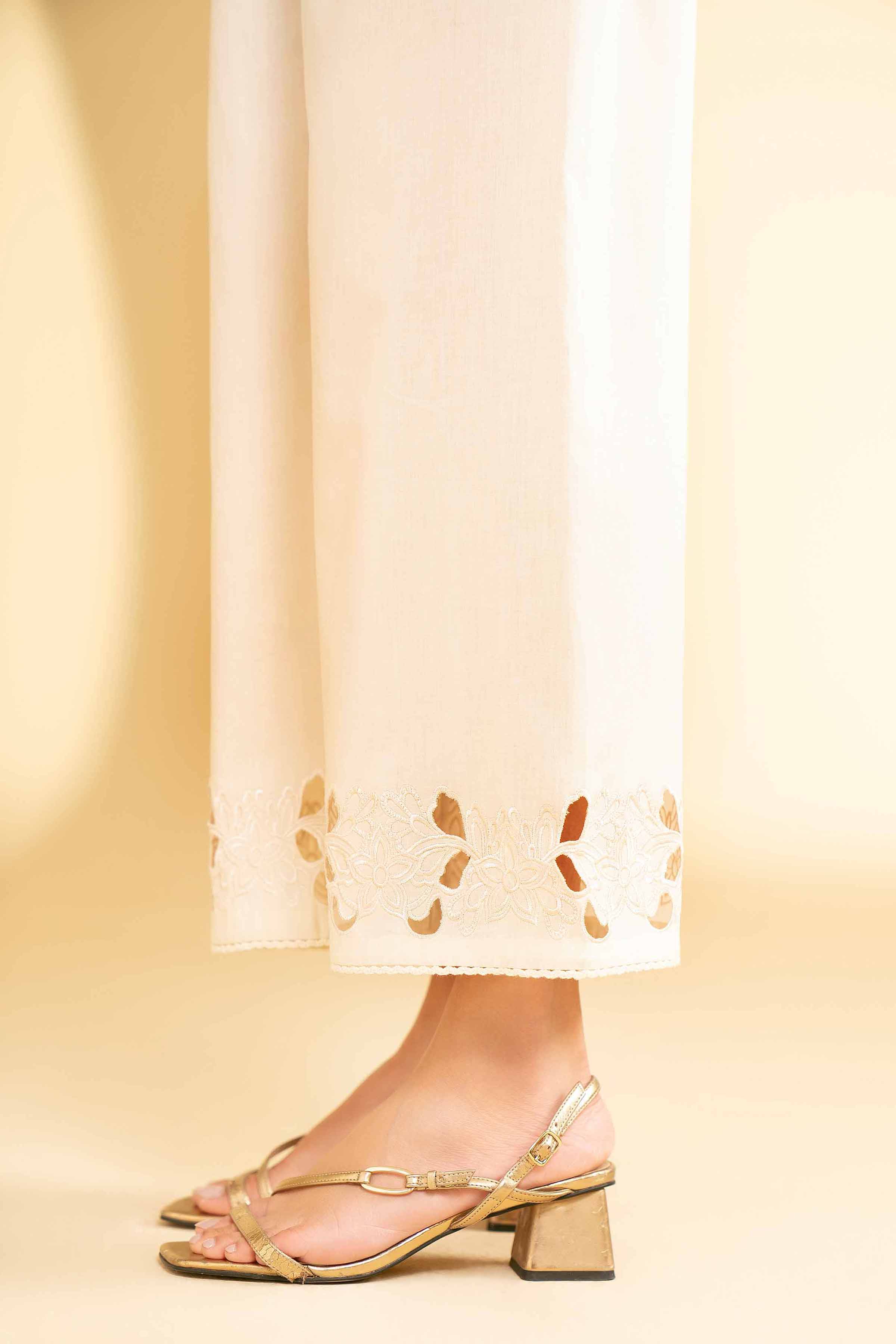 Embroidered Trousers - KFE25-57