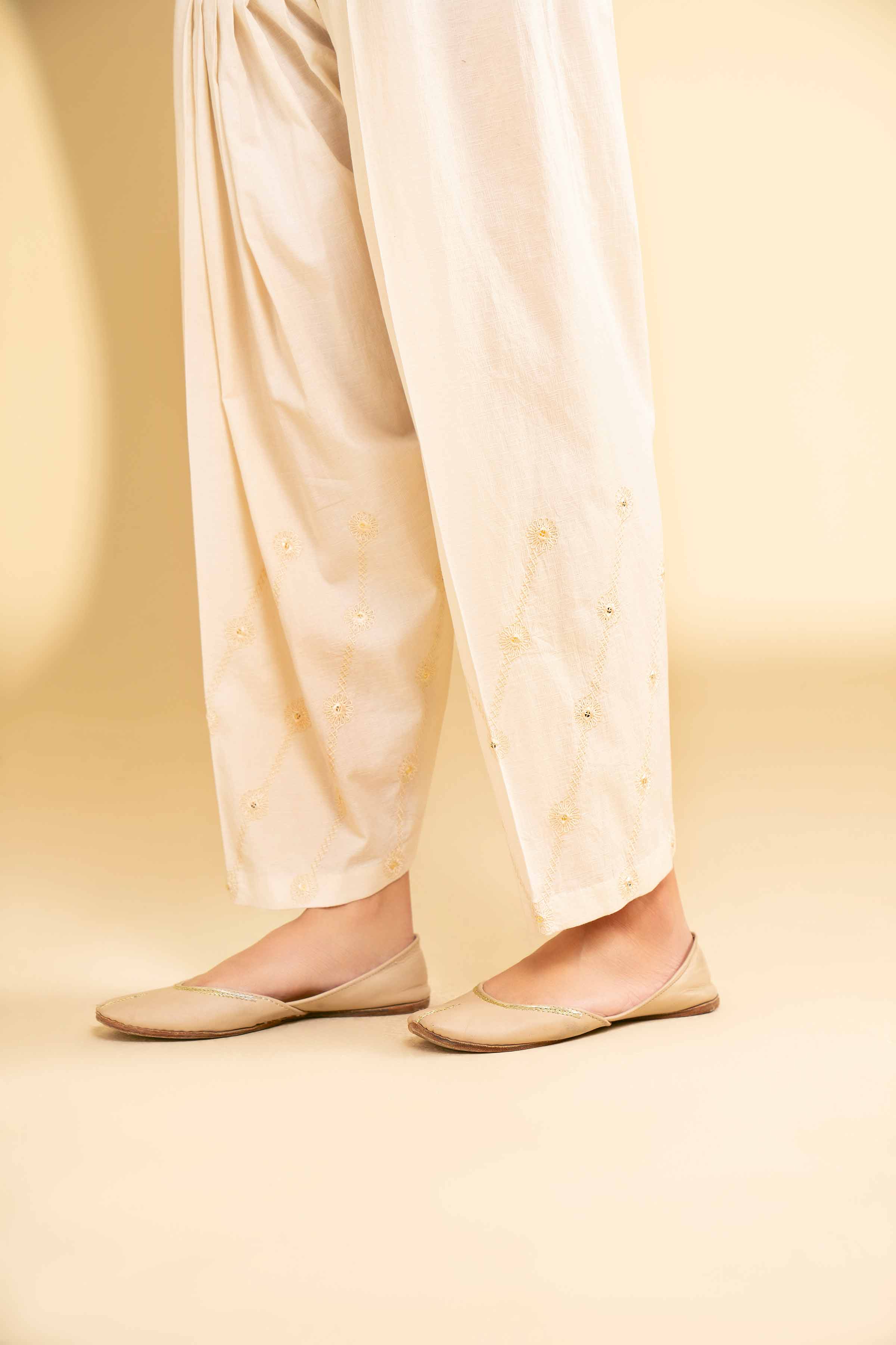 Embroidered Shalwar - KFE25-59 - Image 6