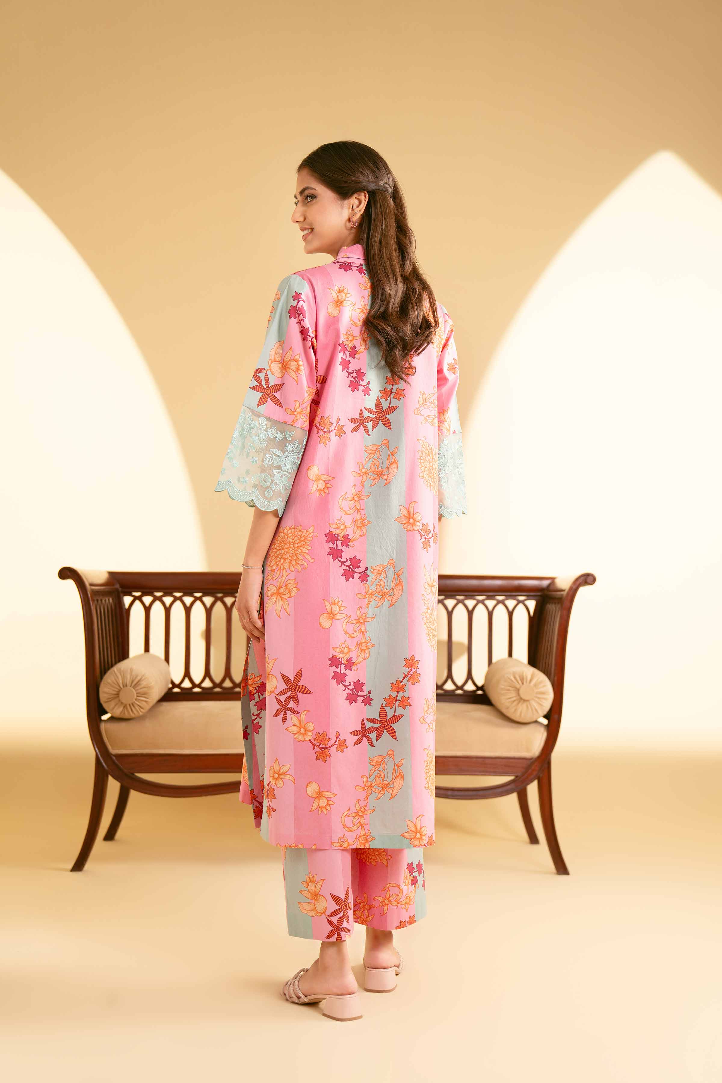 2 Piece - Printed Suit - KFE25-64 - Image 3