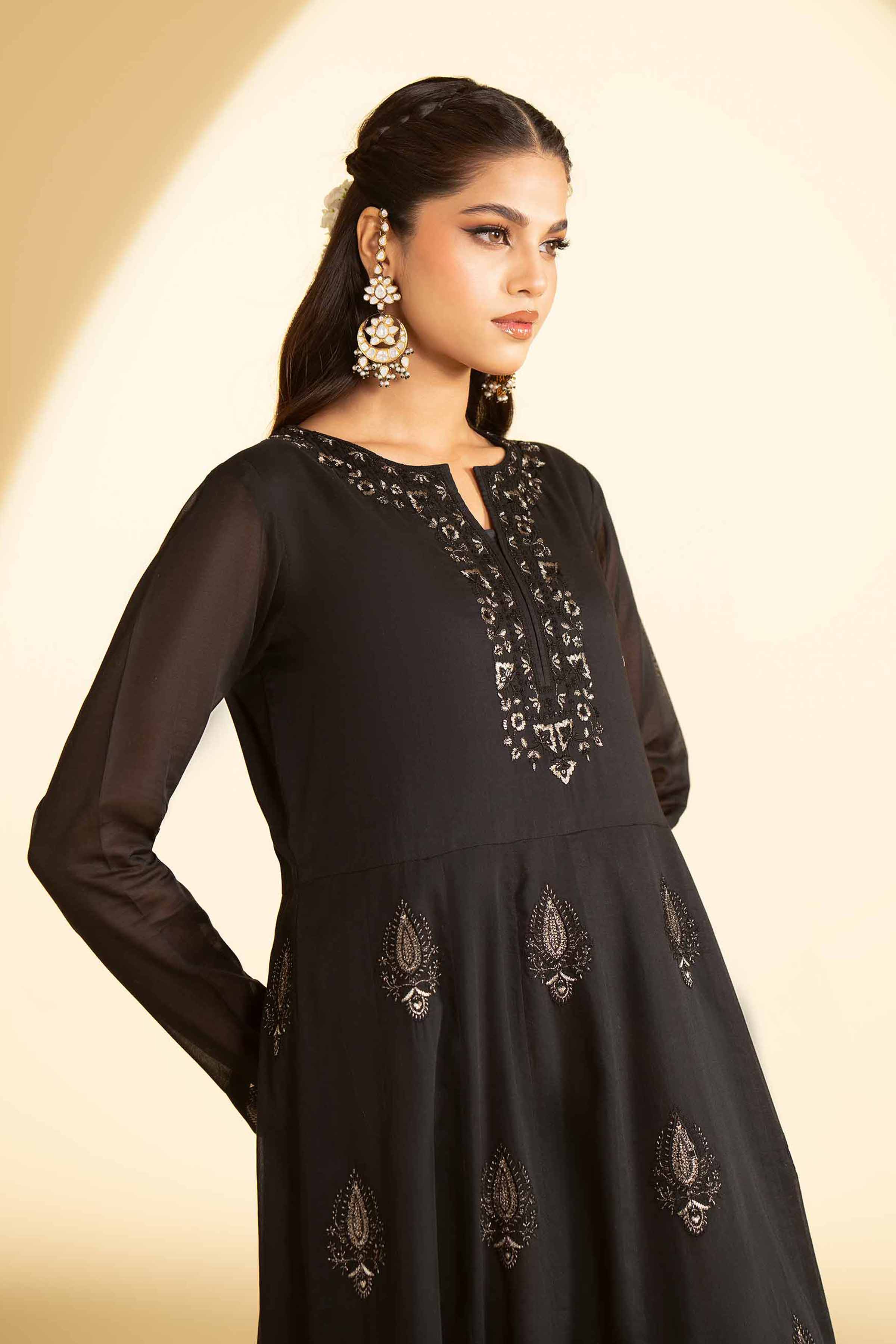 Embroidered Dress - KFE25-65 - Image 2