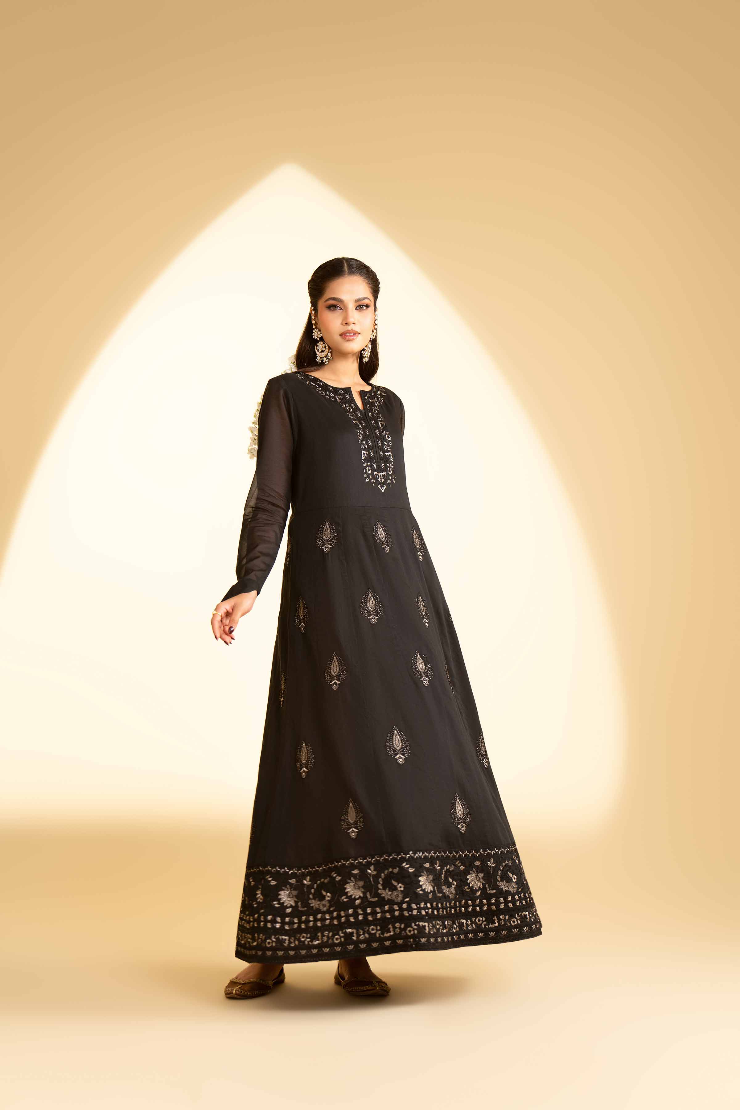 Embroidered Dress - KFE25-65 - Image 4