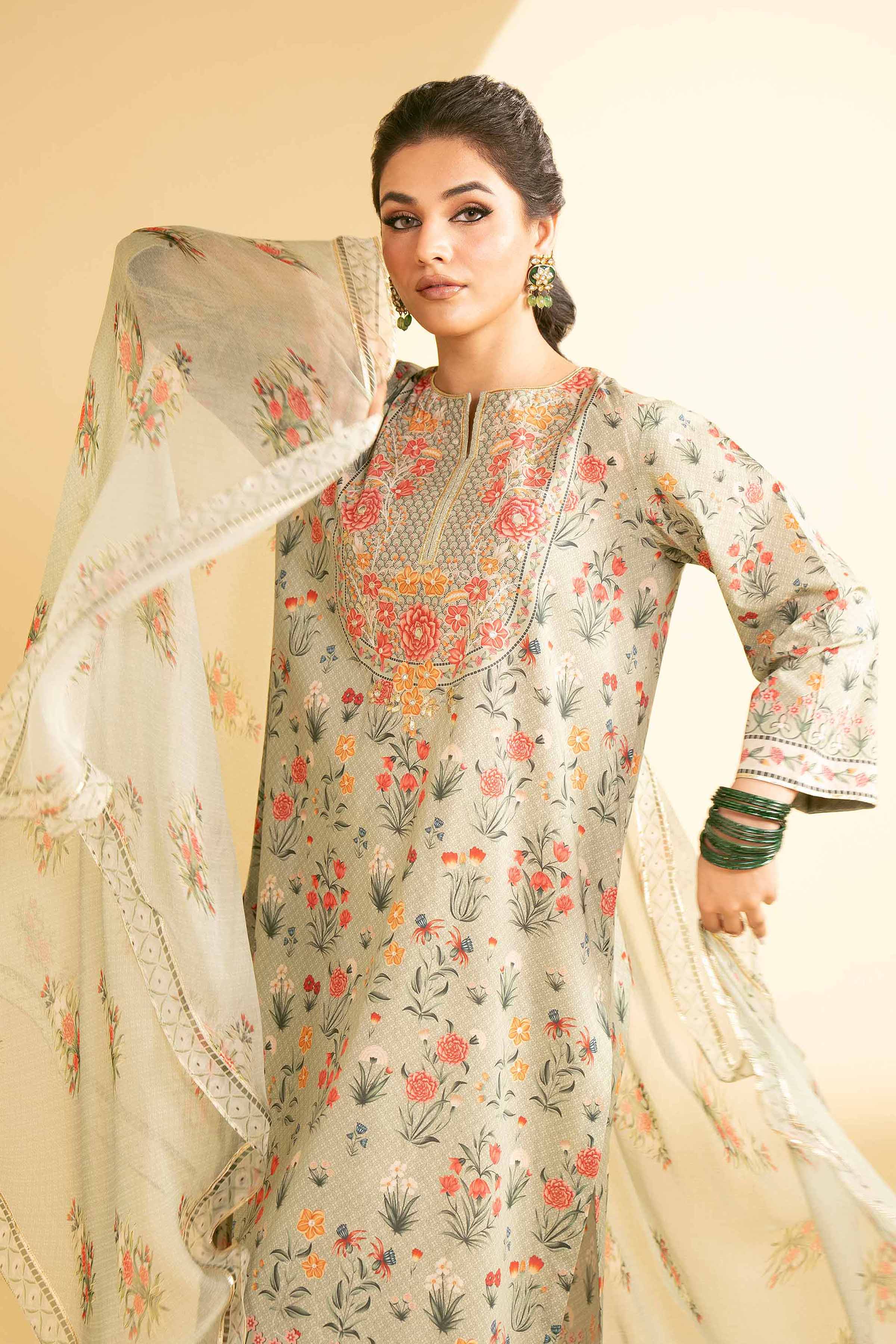 3 Piece - Printed Suit - KFE25-77 - Image 2