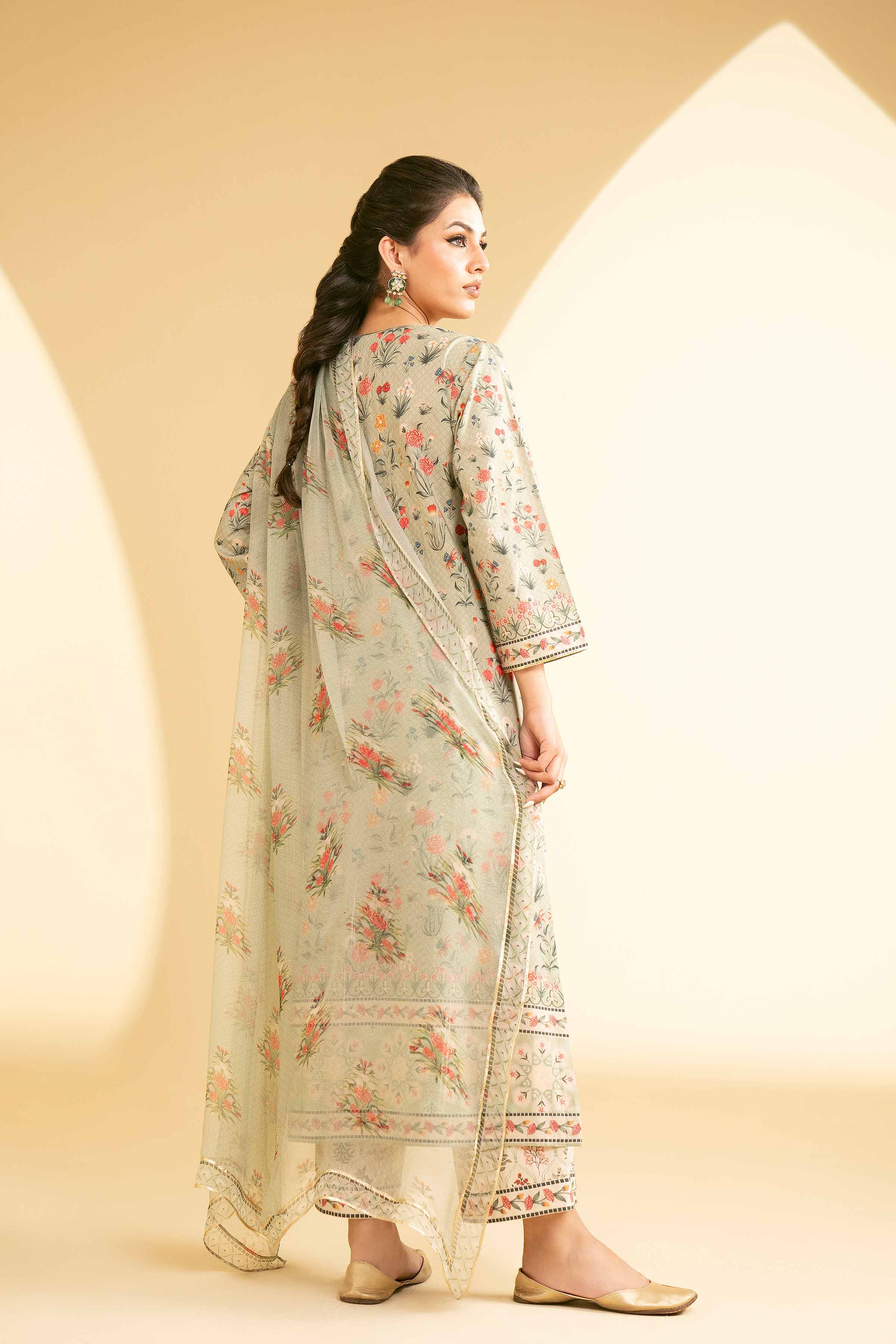 3 Piece - Printed Suit - KFE25-77 - Image 3