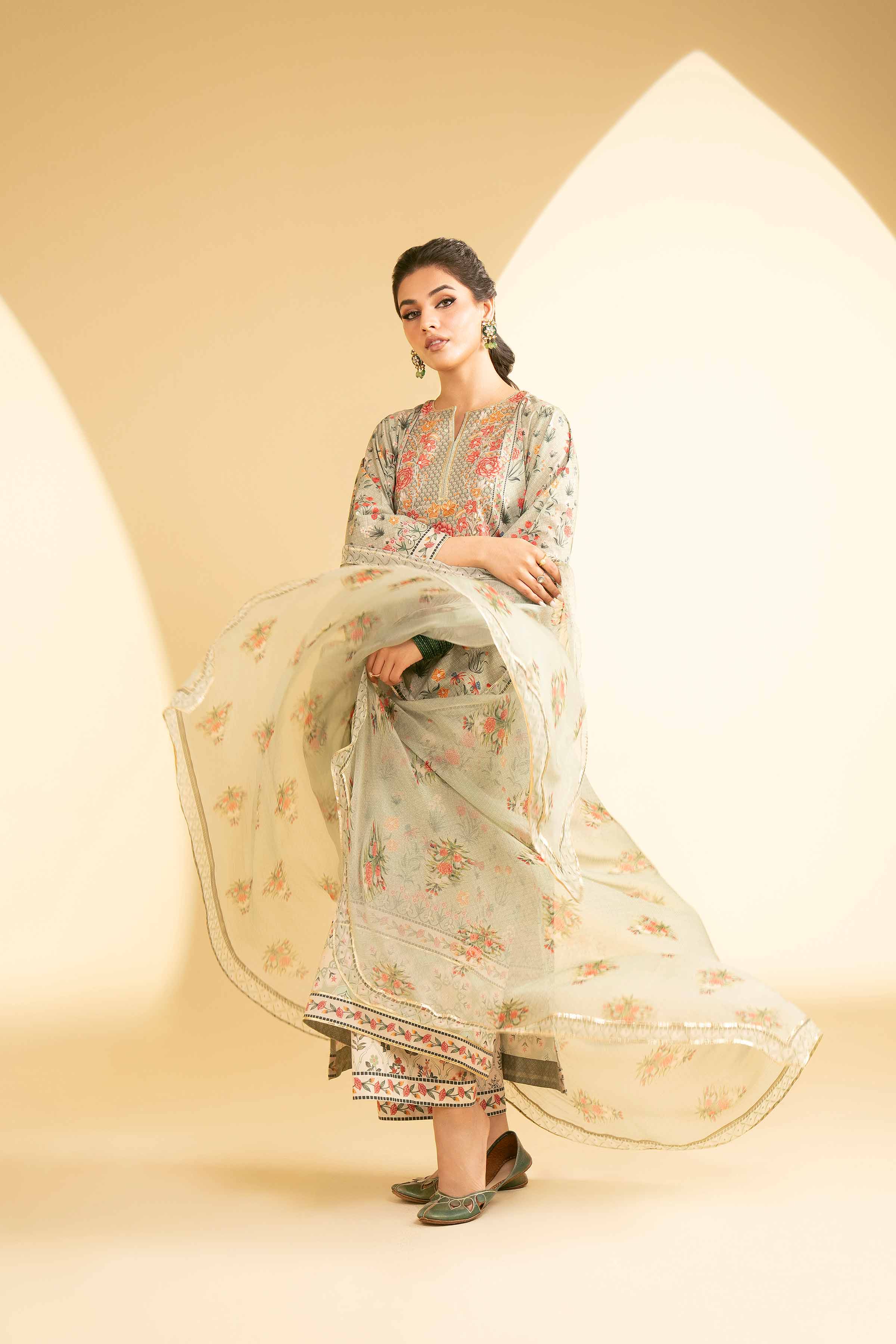3 Piece - Printed Suit - KFE25-77 - Image 5