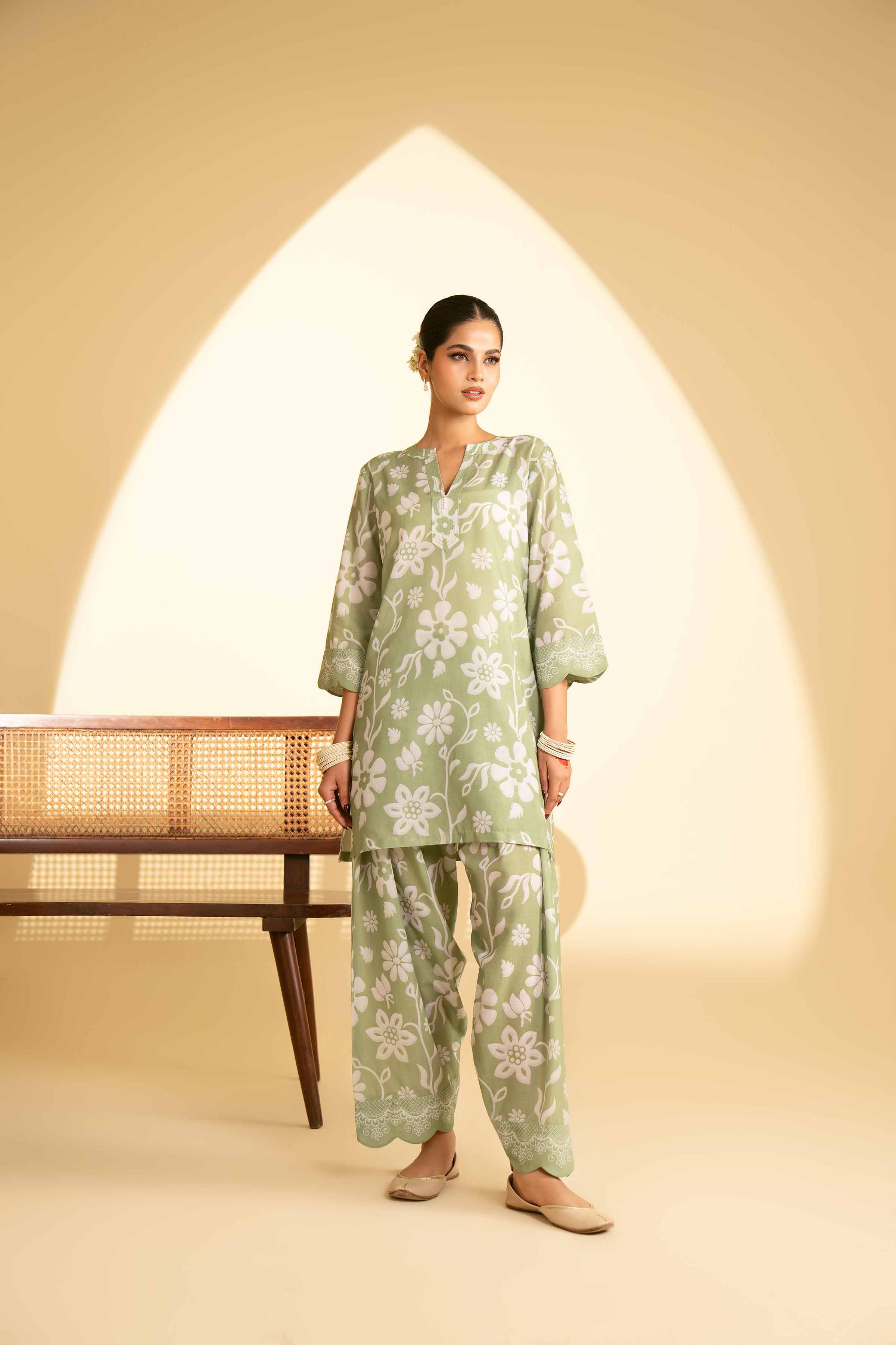 2 Piece - Printed Suit - KFE25-80 - Image 4