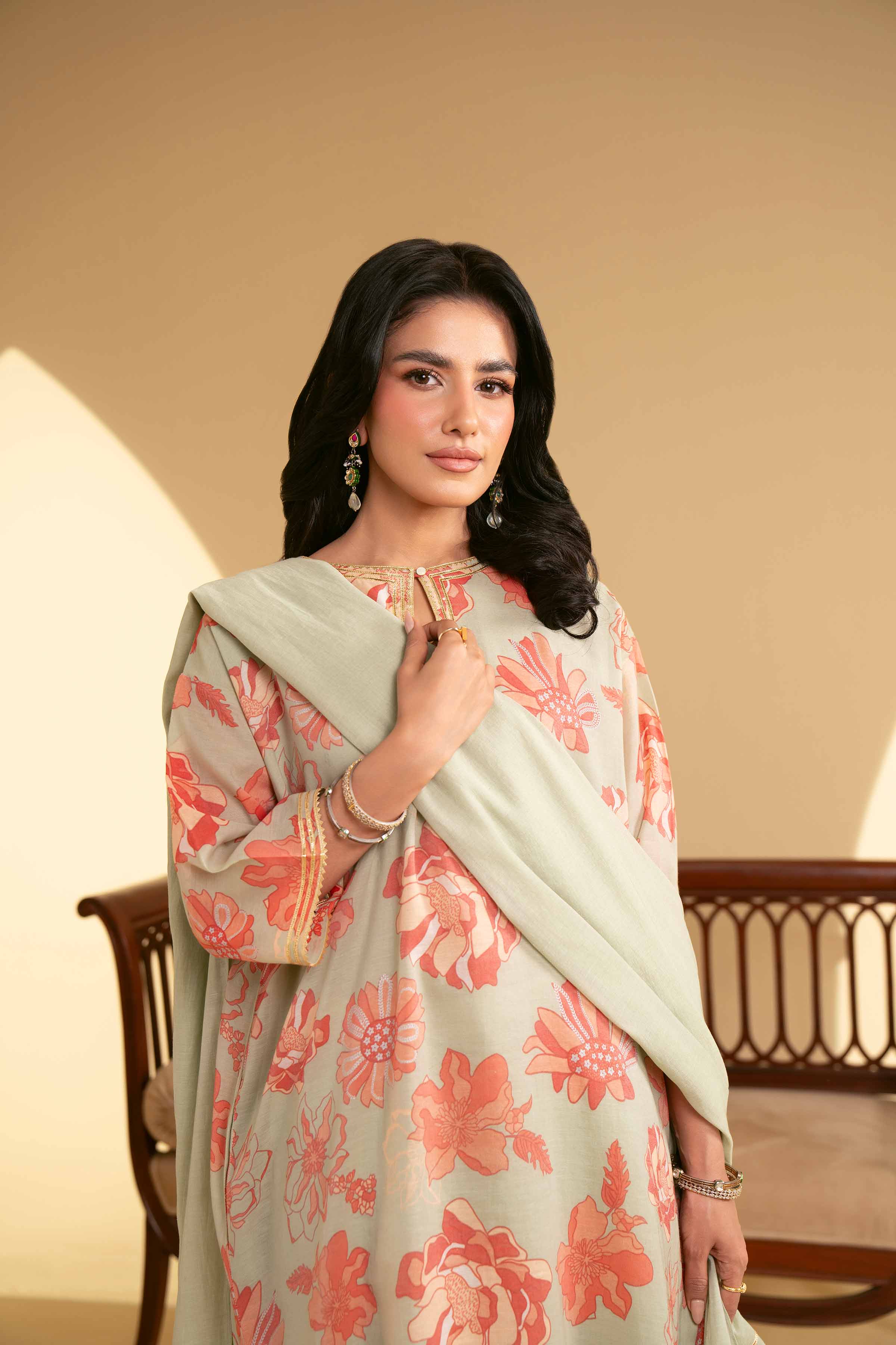 3 Piece - Printed Suit - KFE25-82 - Image 5