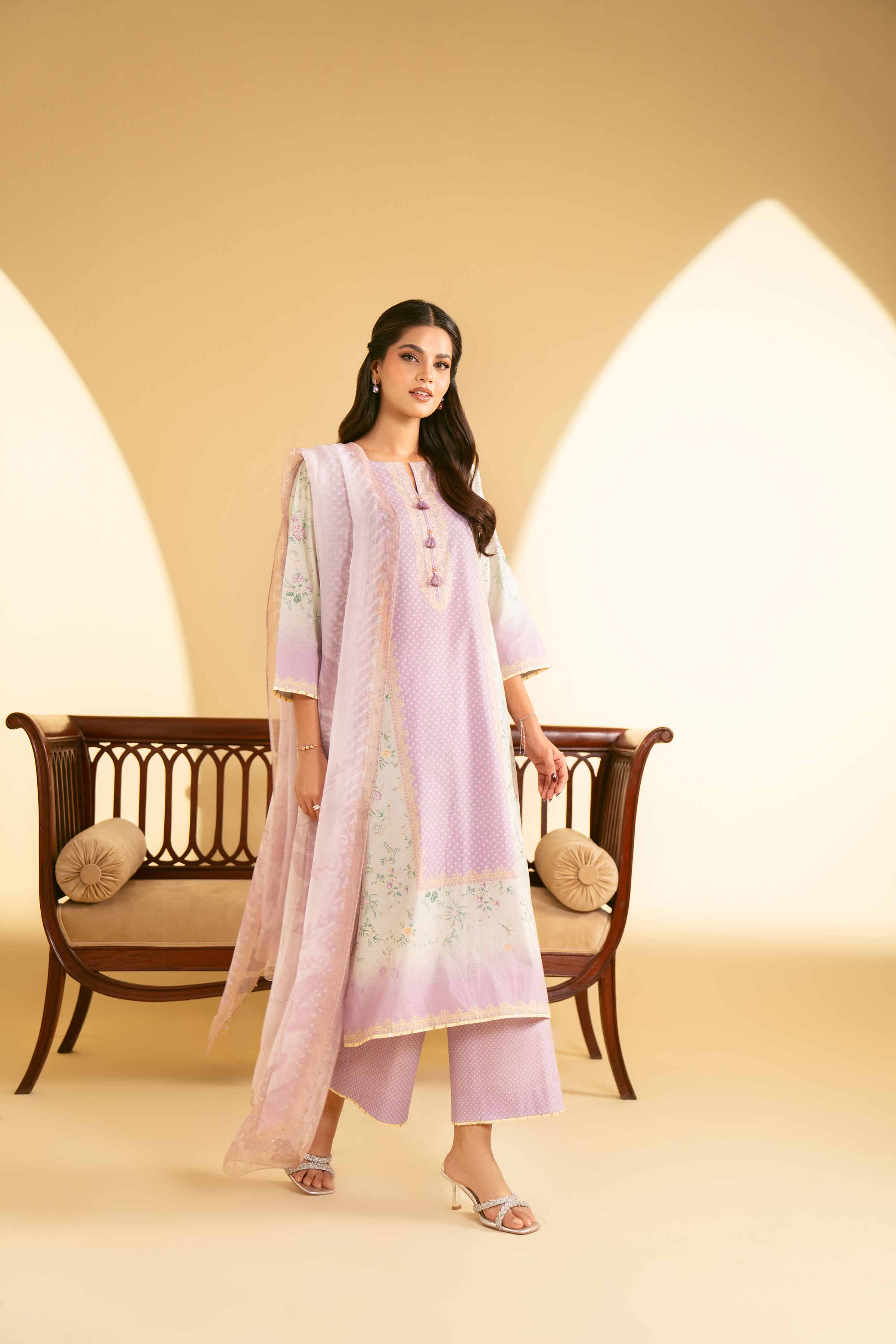 3 Piece - Printed Suit - KFE25-89 - Image 5