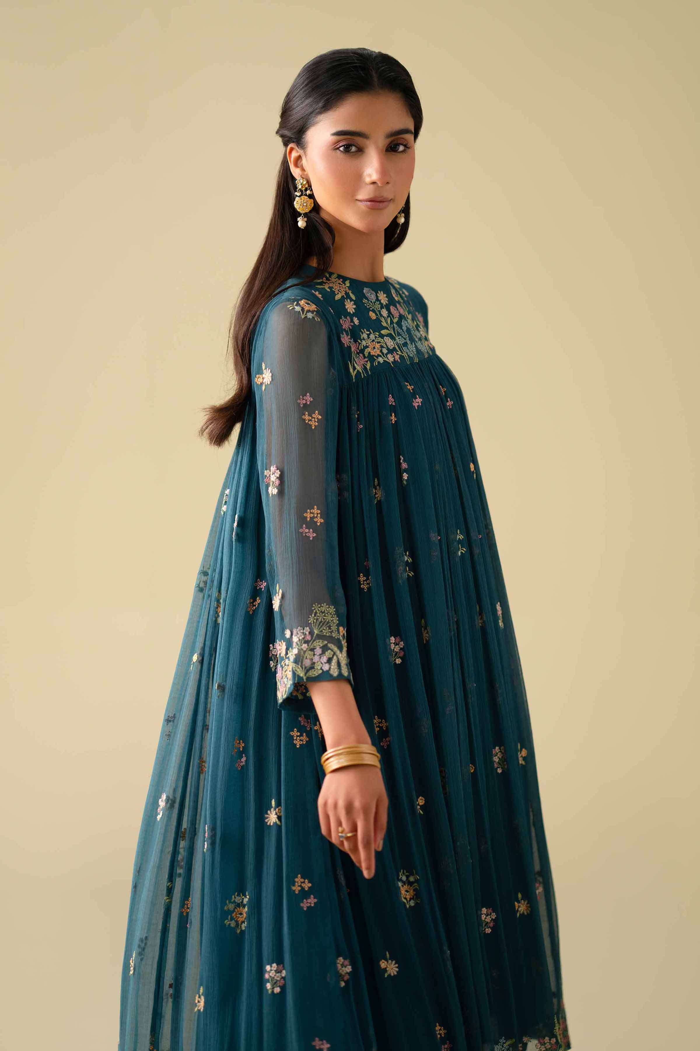 Embroidered Dress - KFE26-05 - Image 7