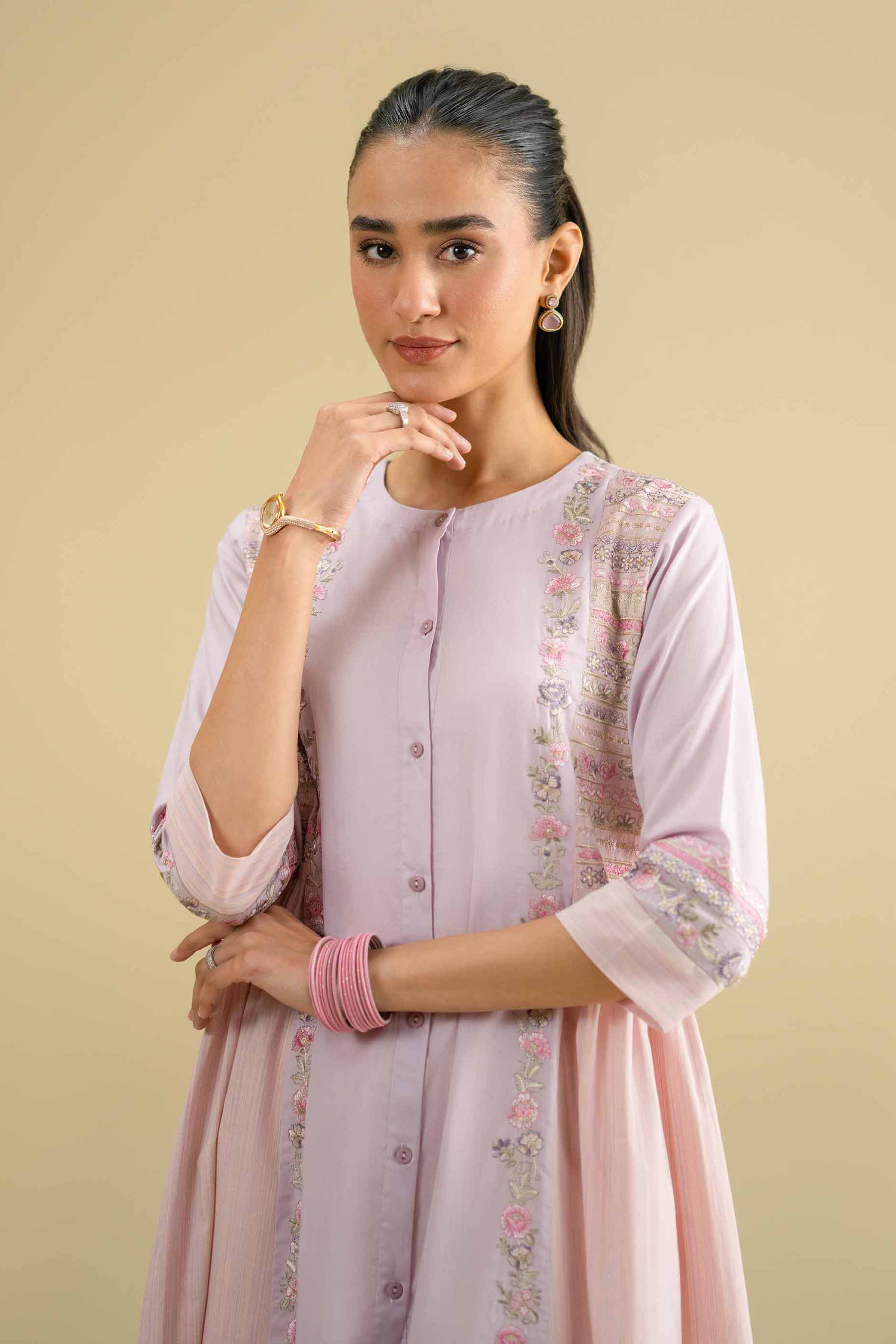 Embroidered Dress - KFE26-09 - Image 2