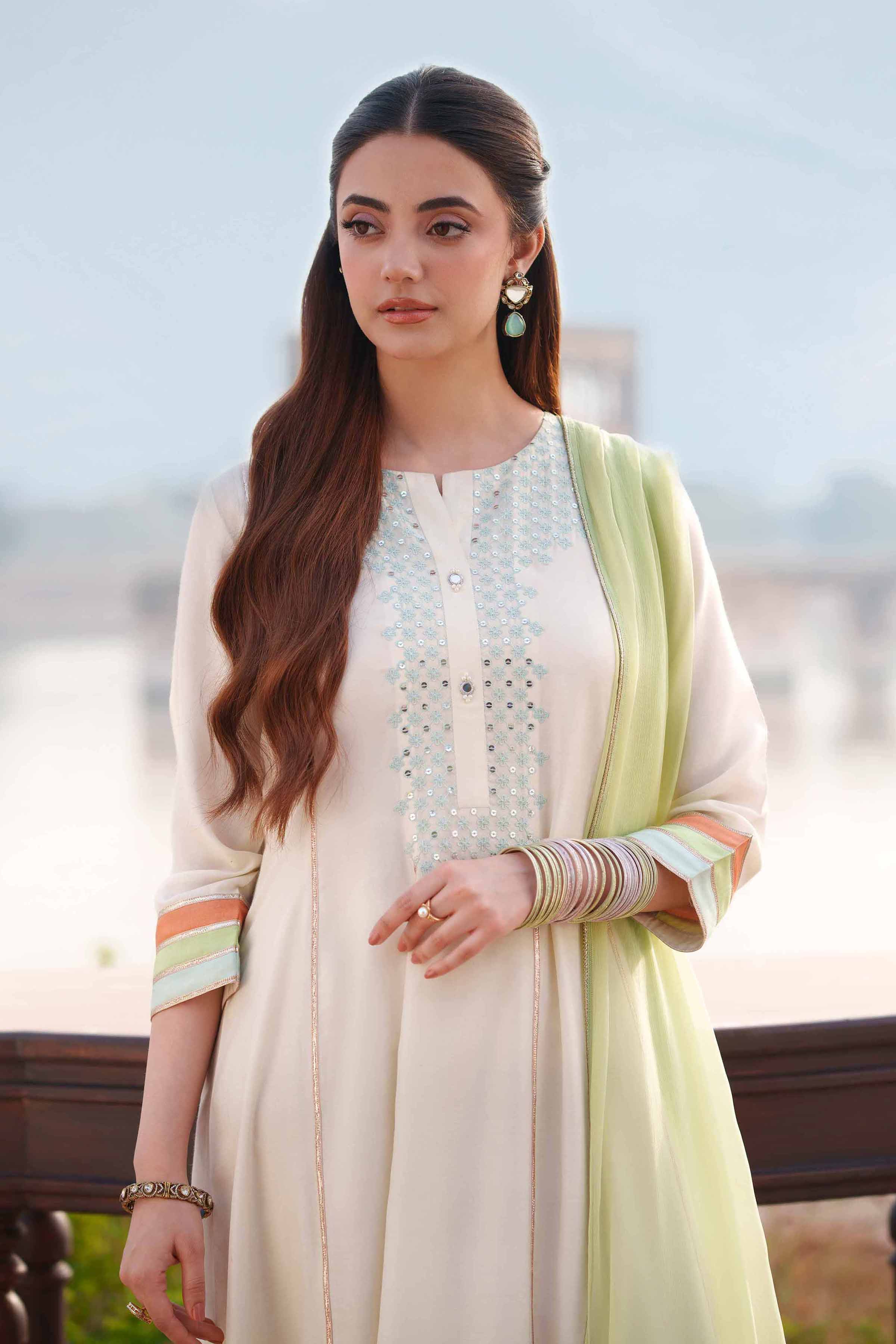 3 Piece - Embroidered Suit - KFE26-103 - Image 2