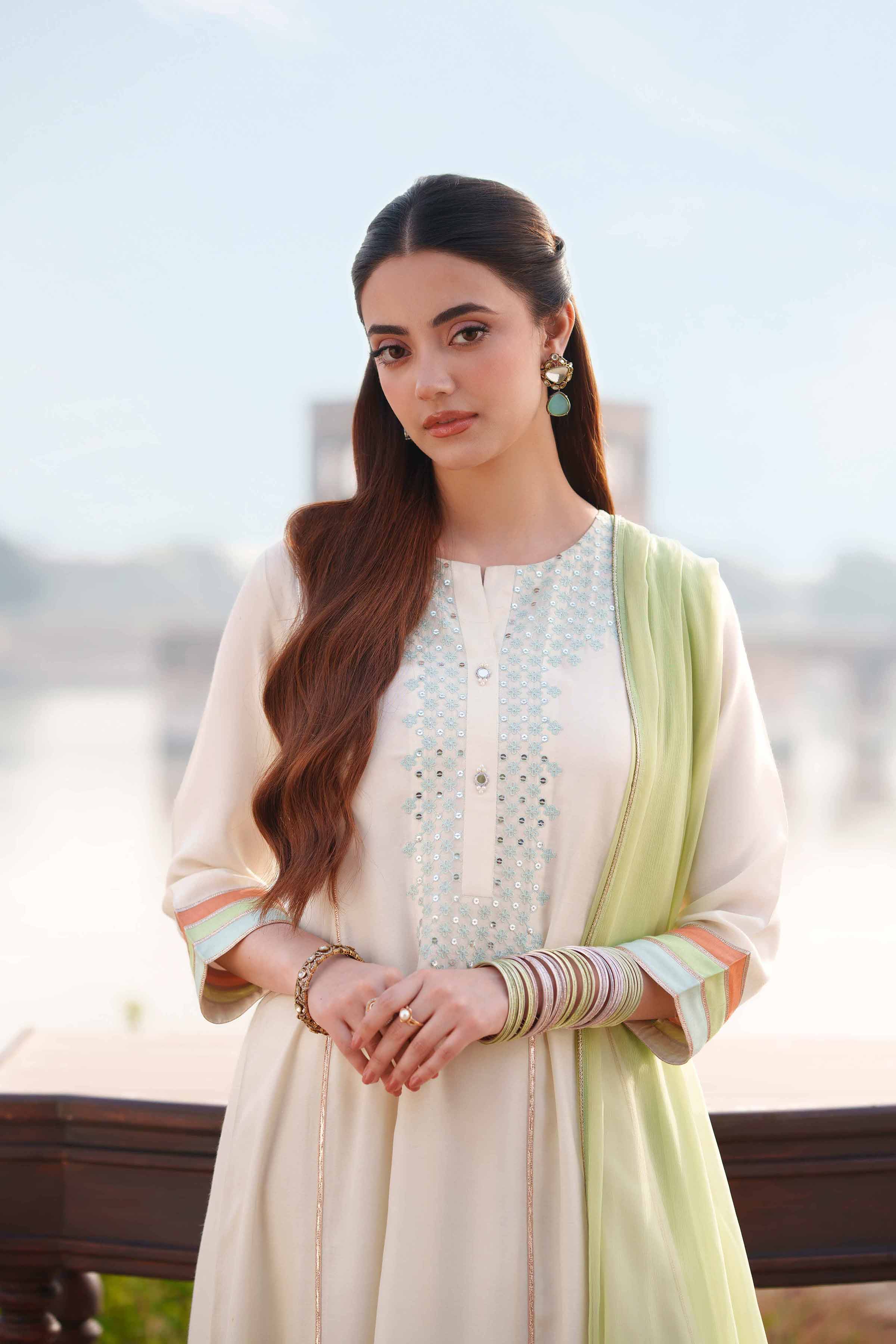 3 Piece - Embroidered Suit - KFE26-103 - Image 4