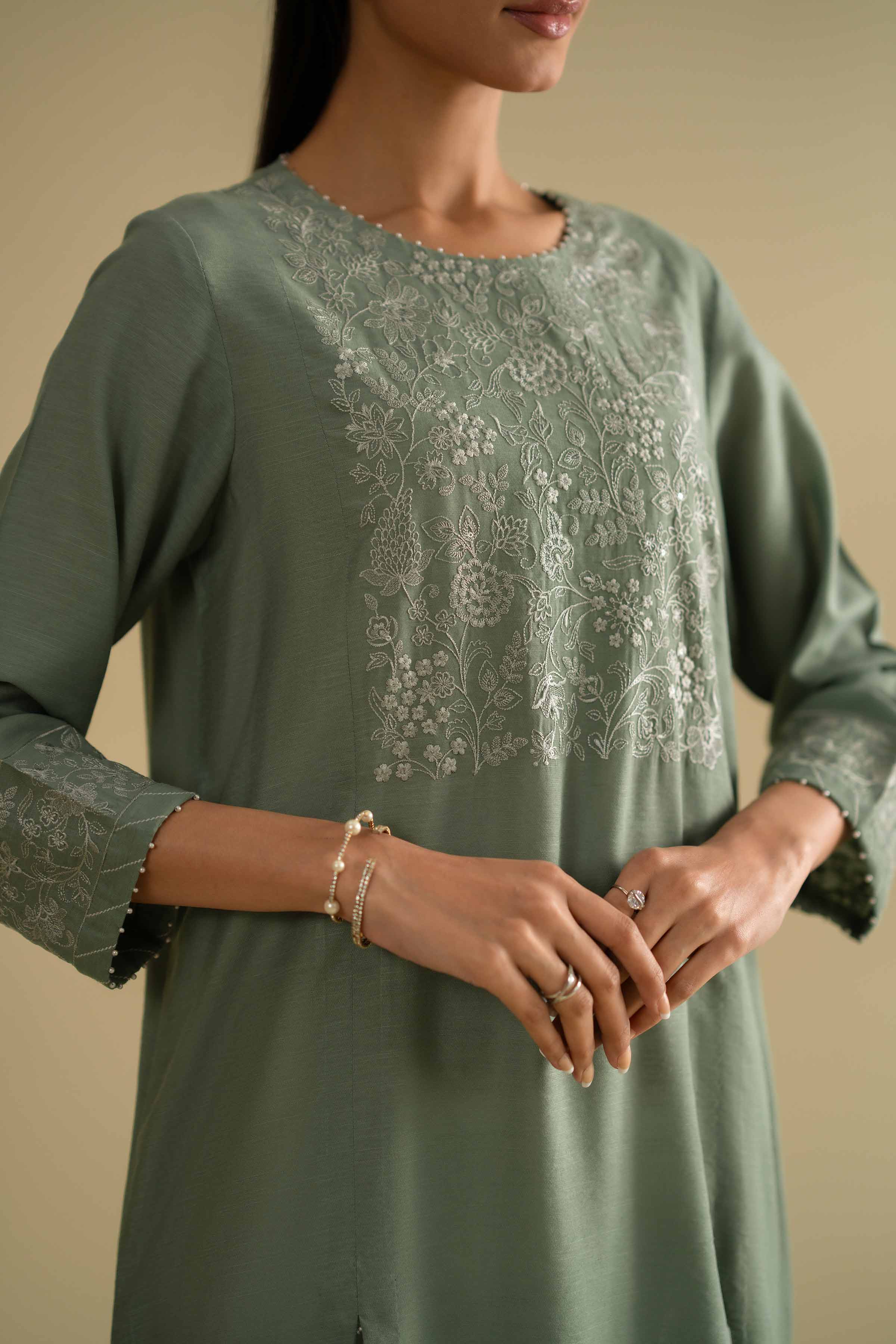 Embroidered Shirt - KFE26-11 - Image 8