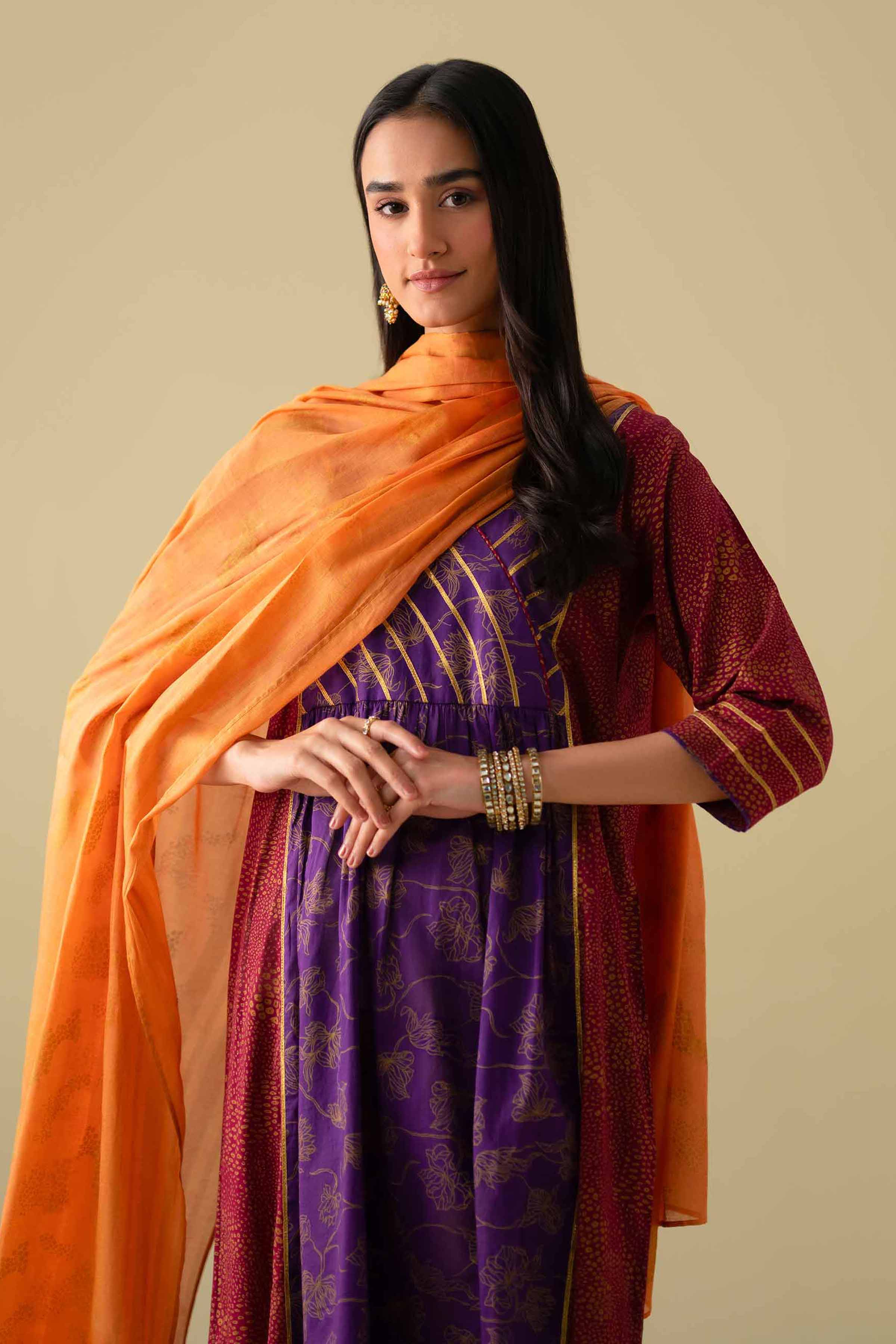 3 Piece - Printed Suit - KFE26-114 - Image 7