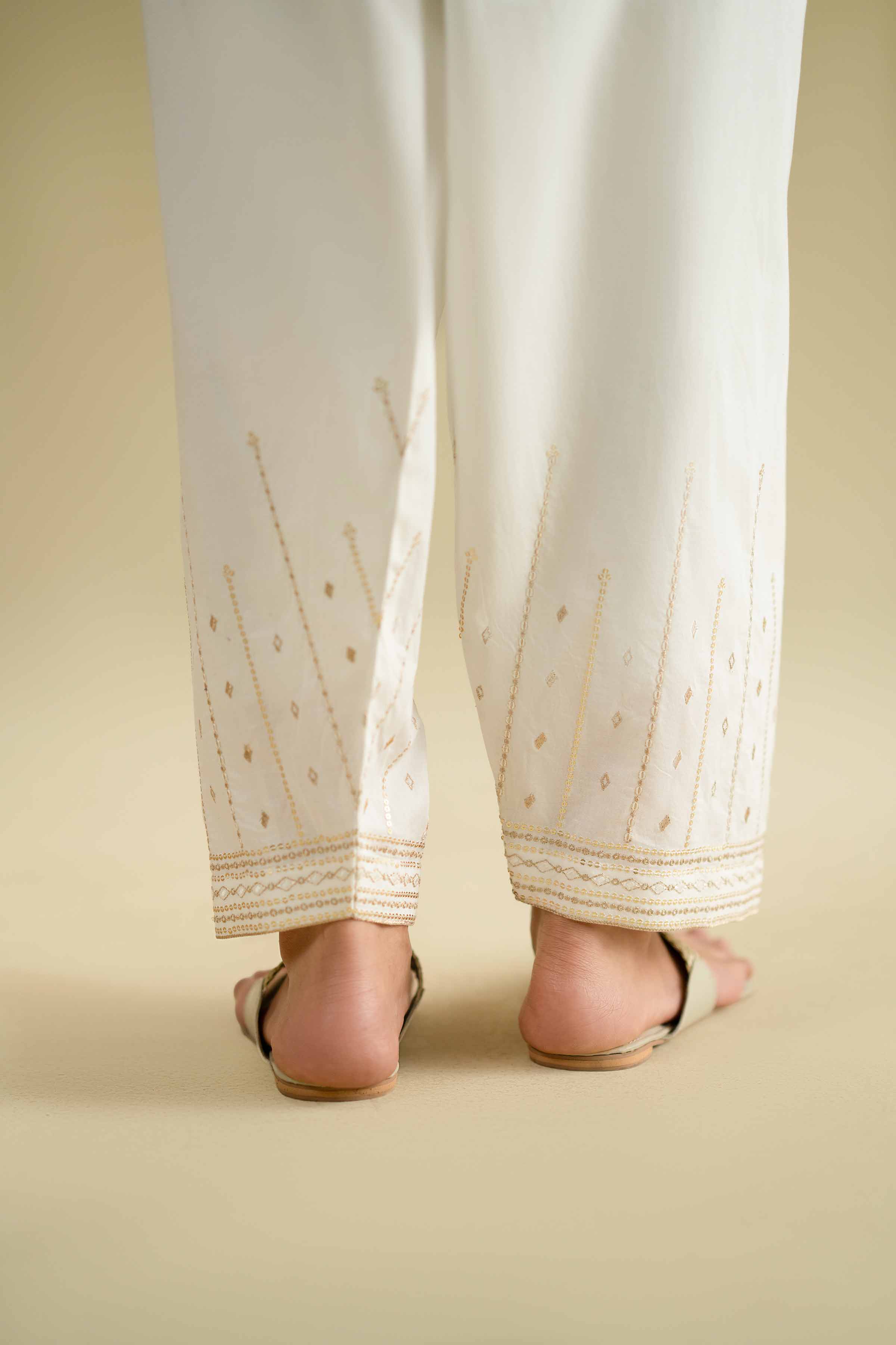 Embroidered Shalwar - KFE26-128 - Image 4