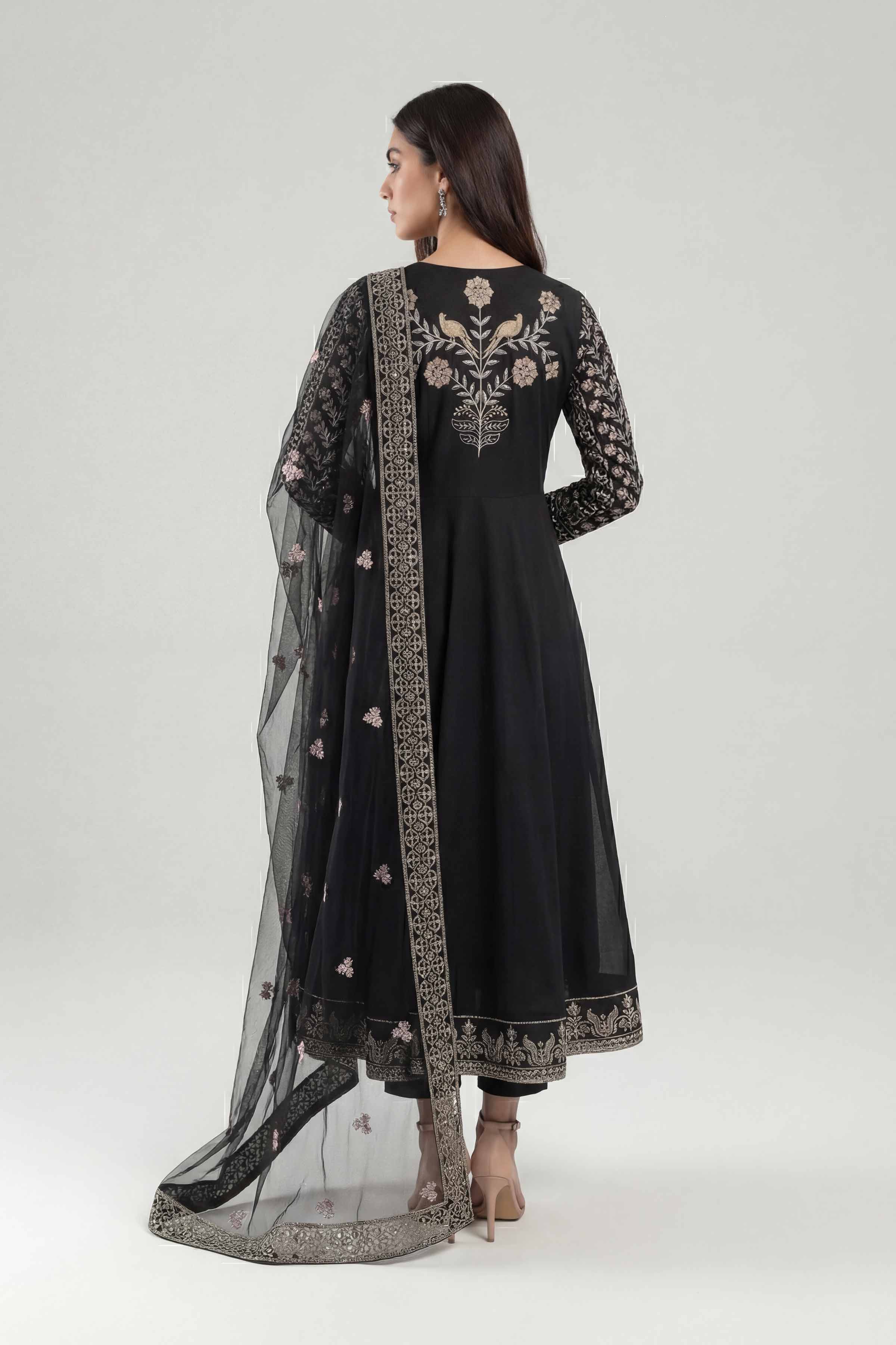 2 Piece - Embroidered Suit - KFE26-149 - Image 4