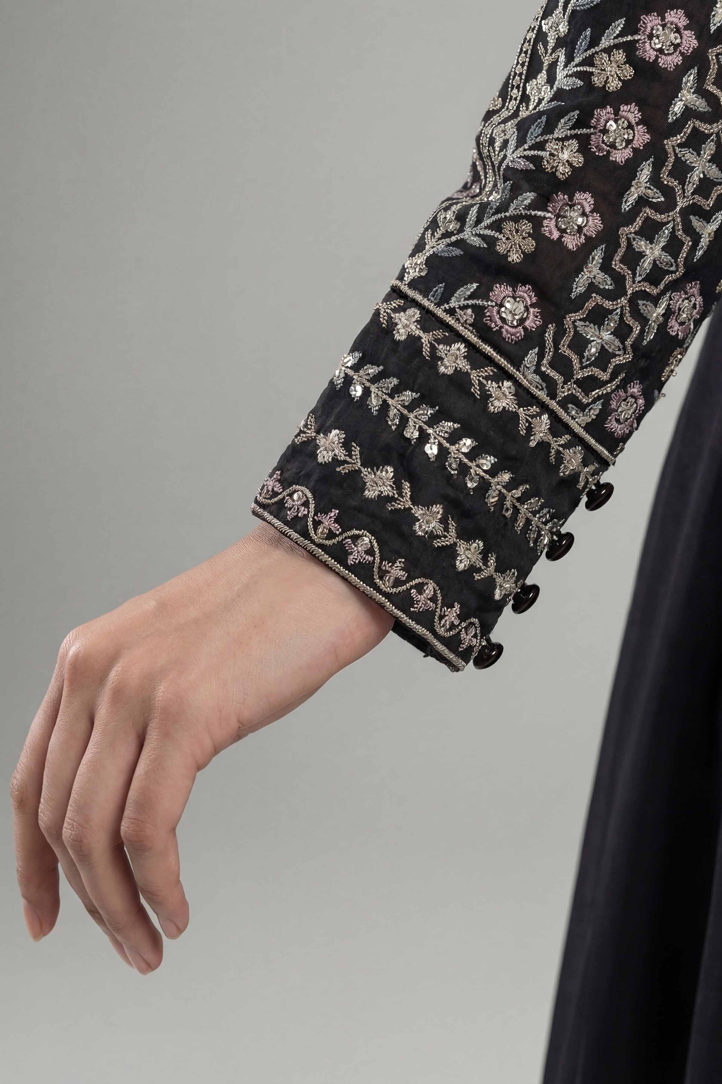 2 Piece - Embroidered Suit - KFE26-149 - Image 9