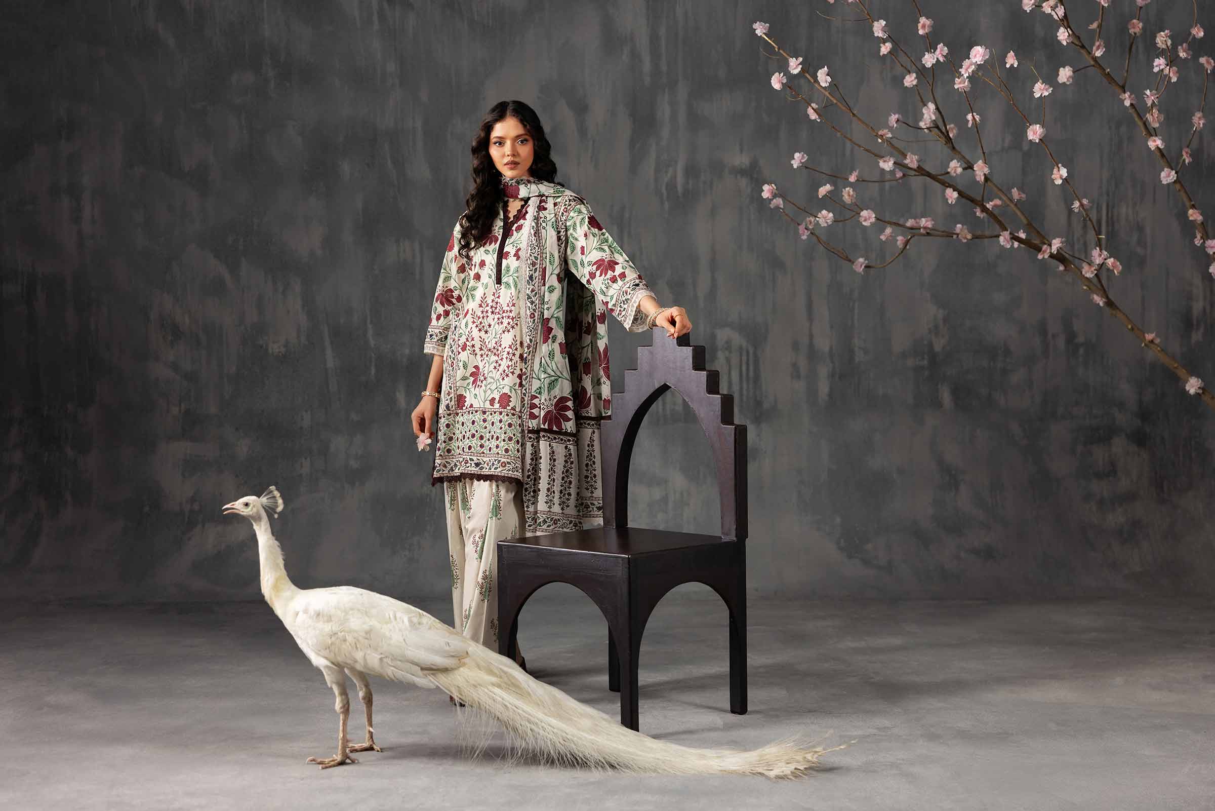 3 Piece - Printed Suit - KFE26-203 - Image 10