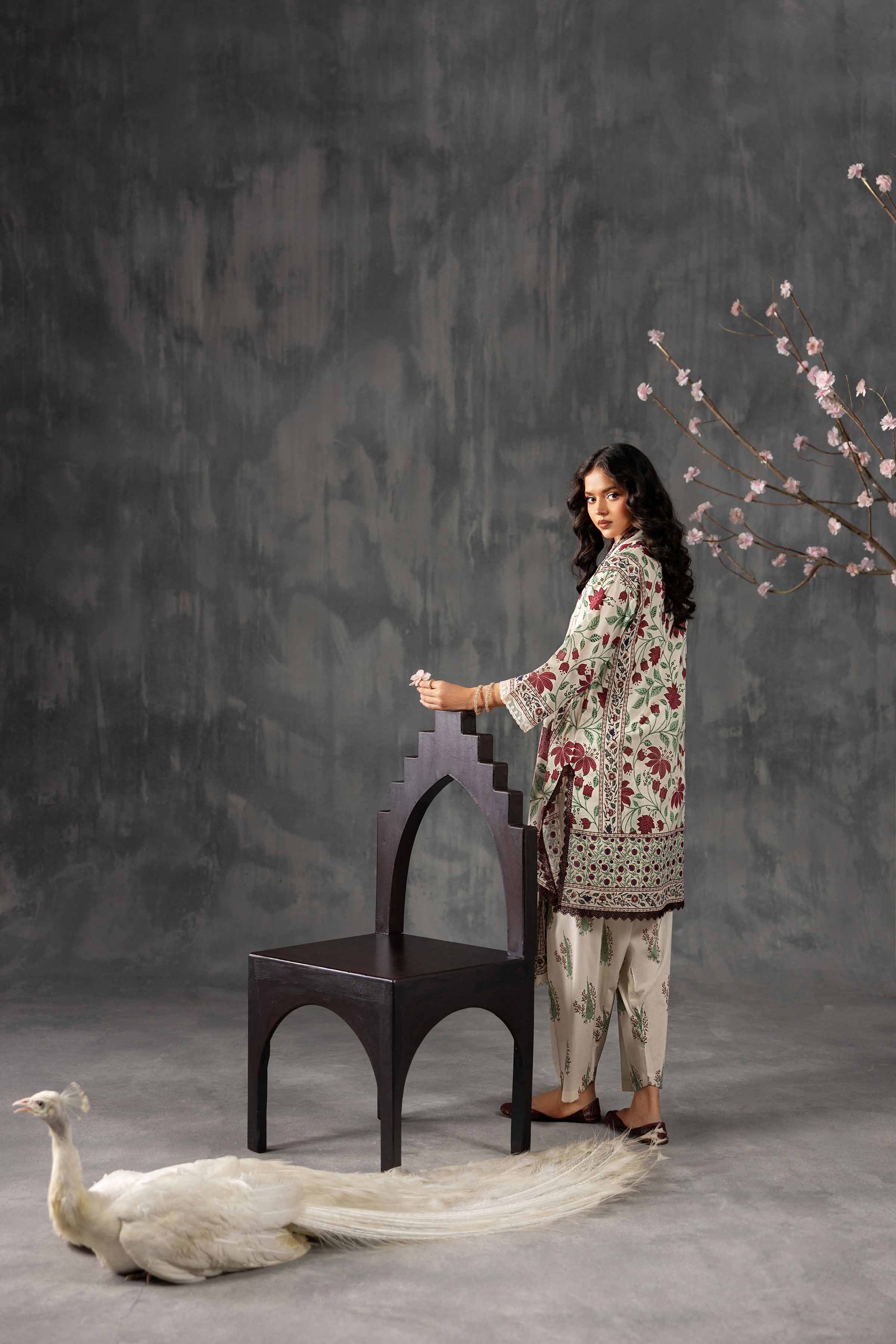 3 Piece - Printed Suit - KFE26-203 - Image 4