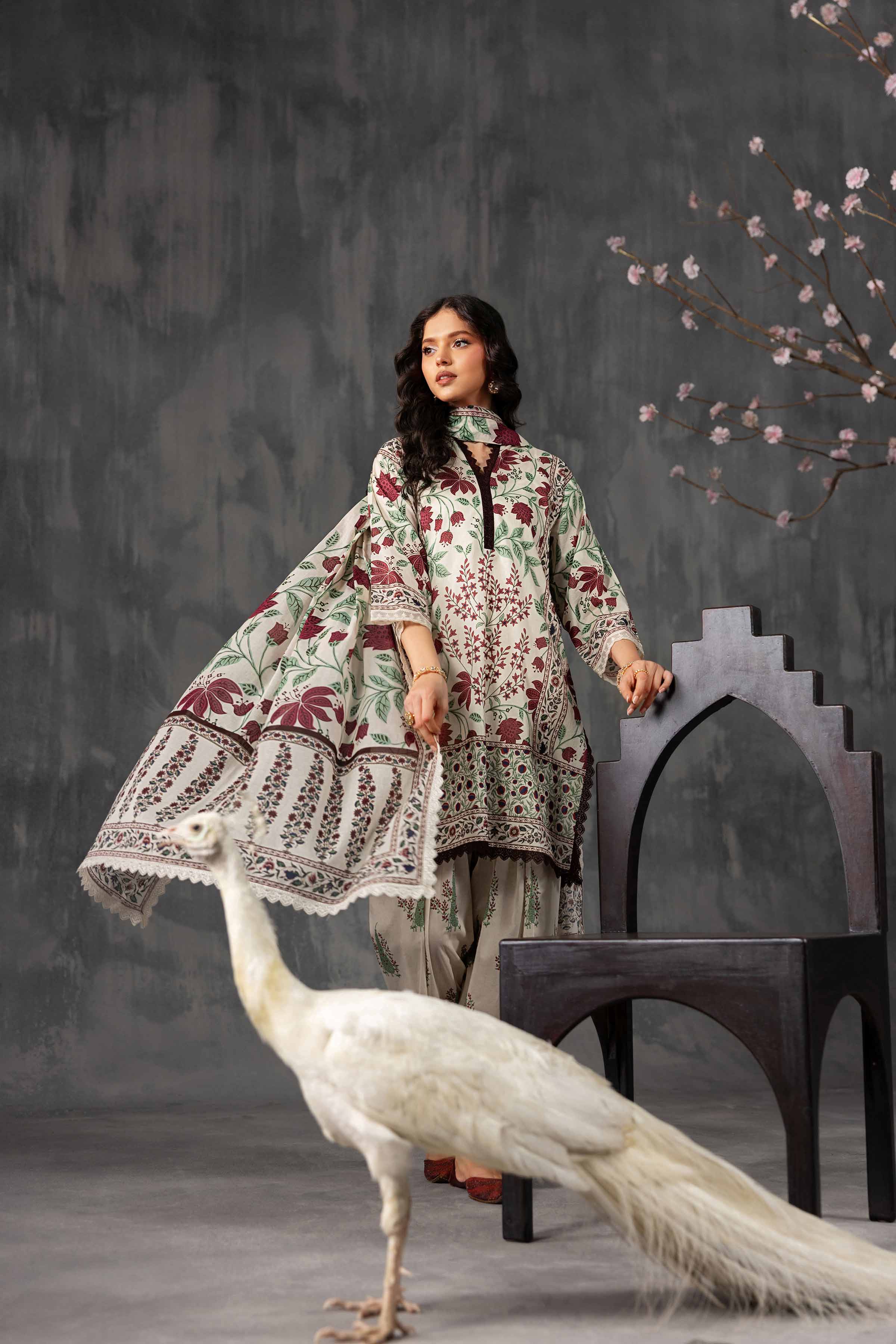3 Piece - Printed Suit - KFE26-203 - Image 6
