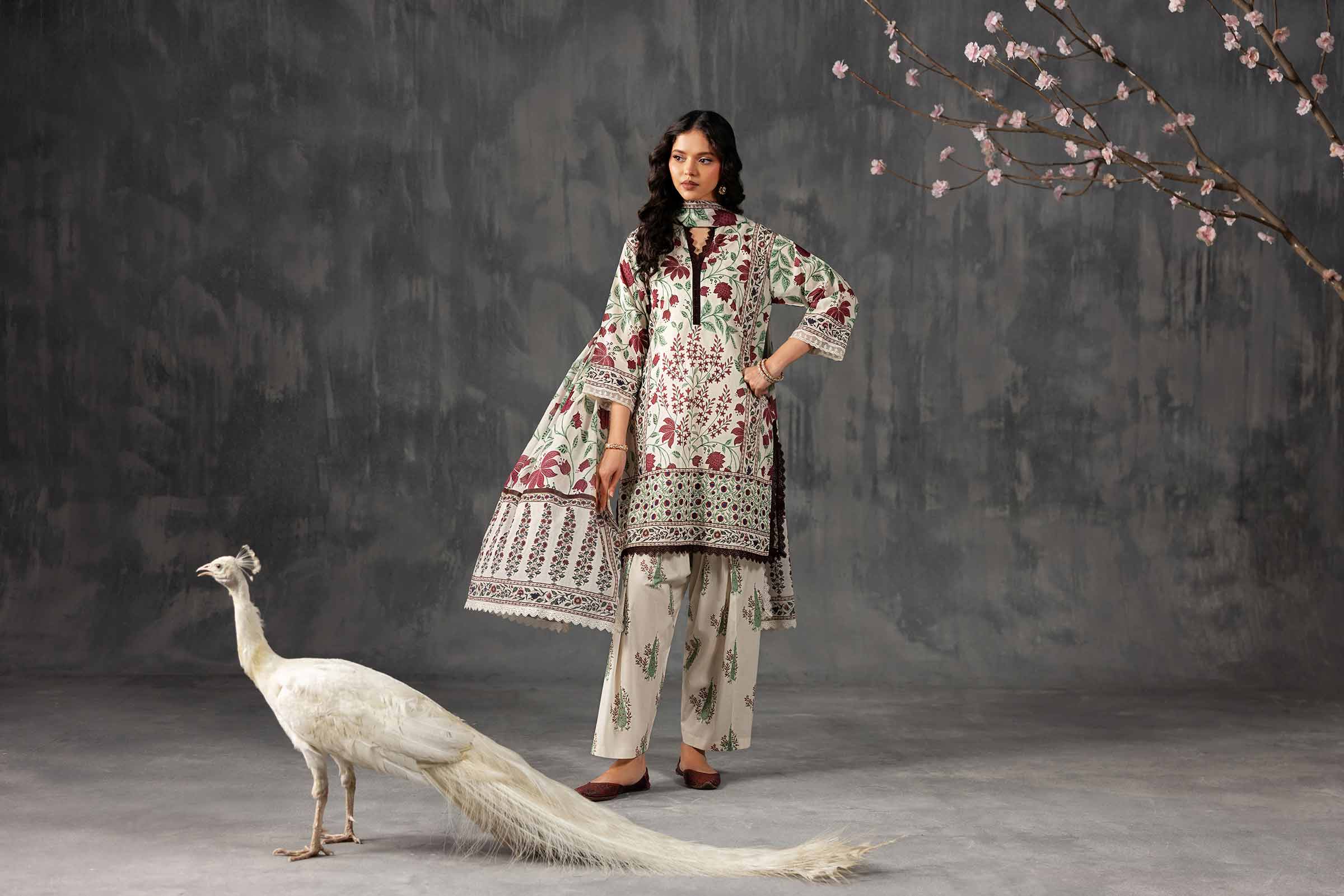 3 Piece - Printed Suit - KFE26-203 - Image 9