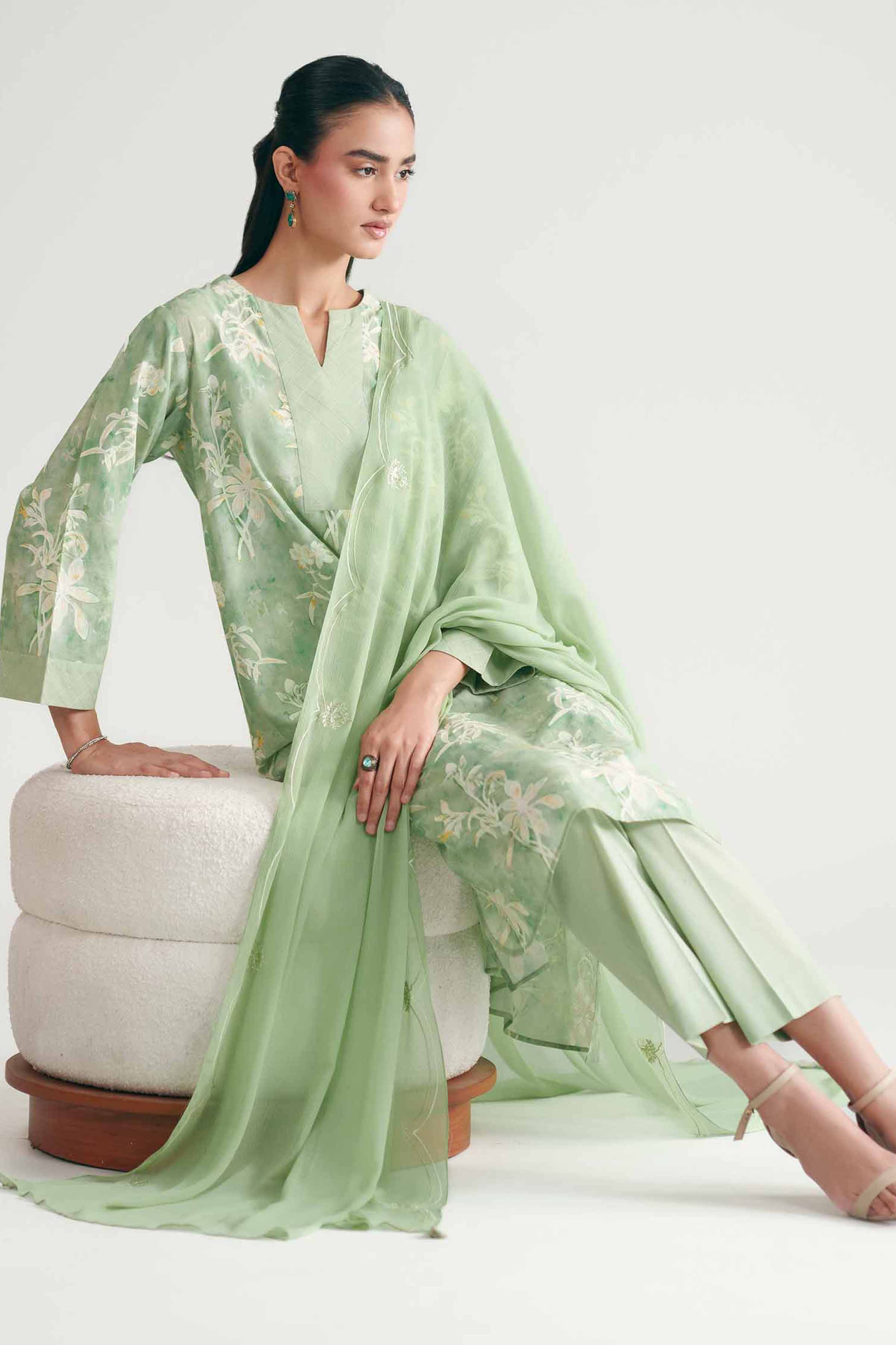 3 Piece - Printed Suit - KFE26-227 - Image 7