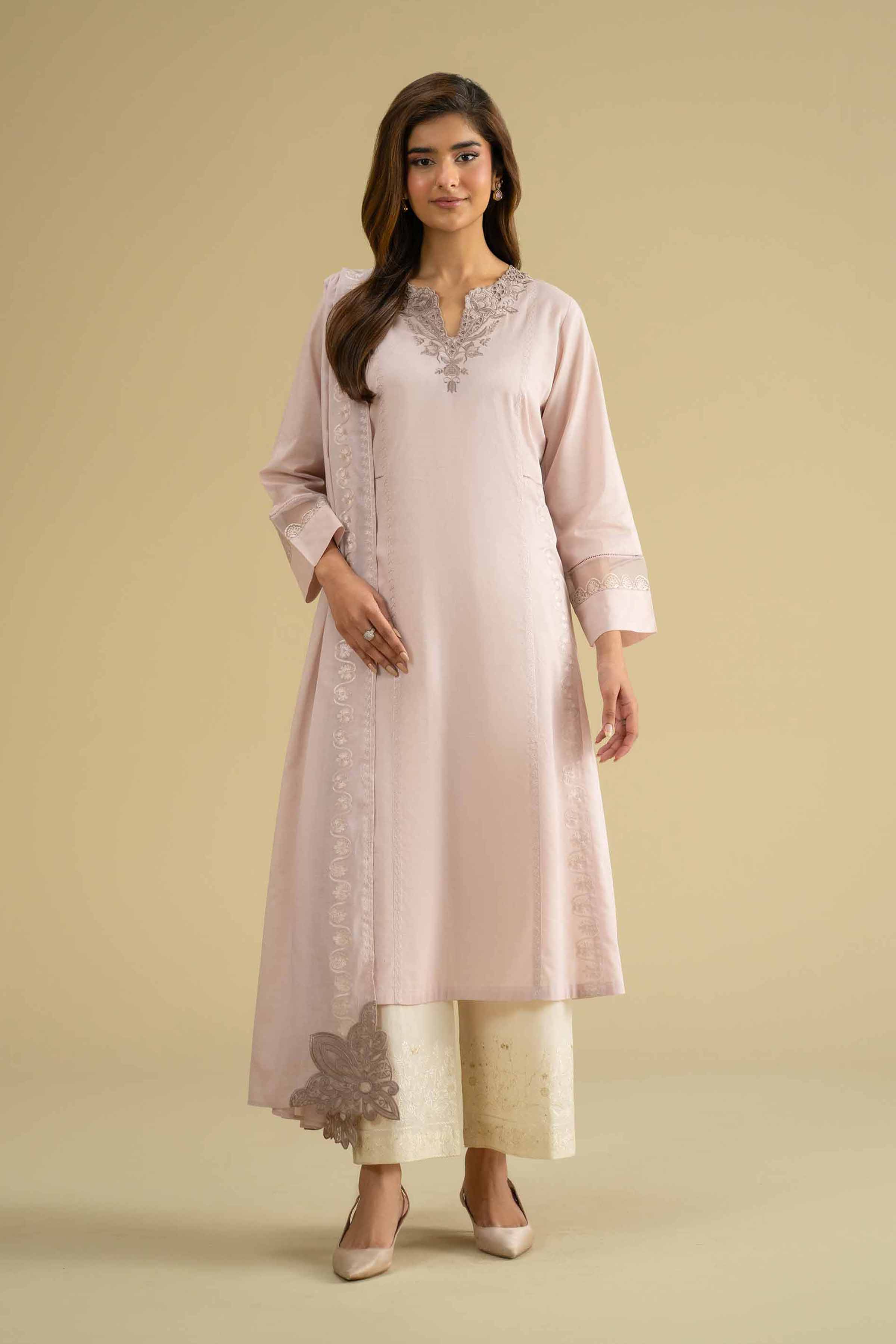 2 Piece - Embroidered Suit - KFE26-232
