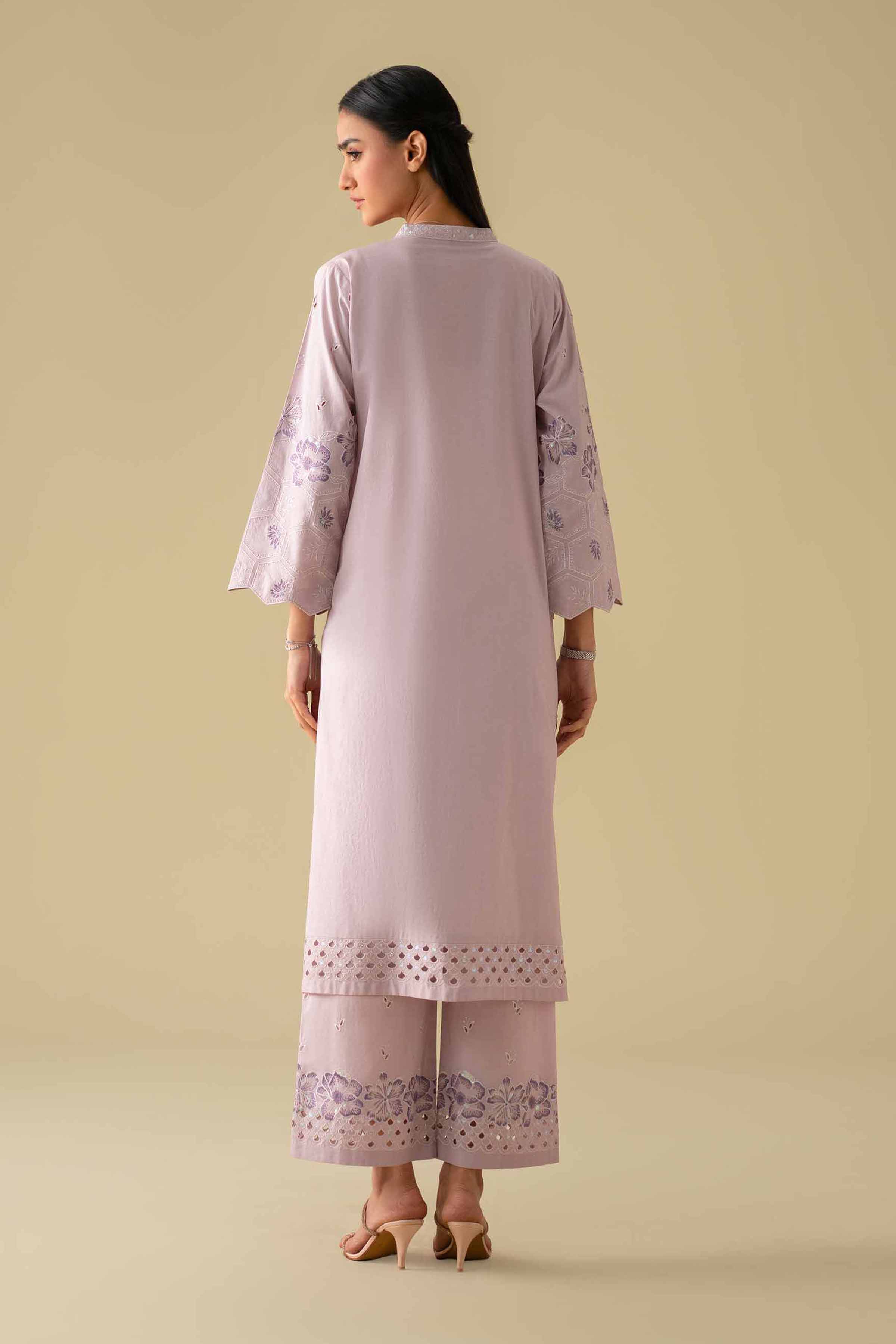 2 Piece - Embroidered Suit - KFE26-34 - Image 4