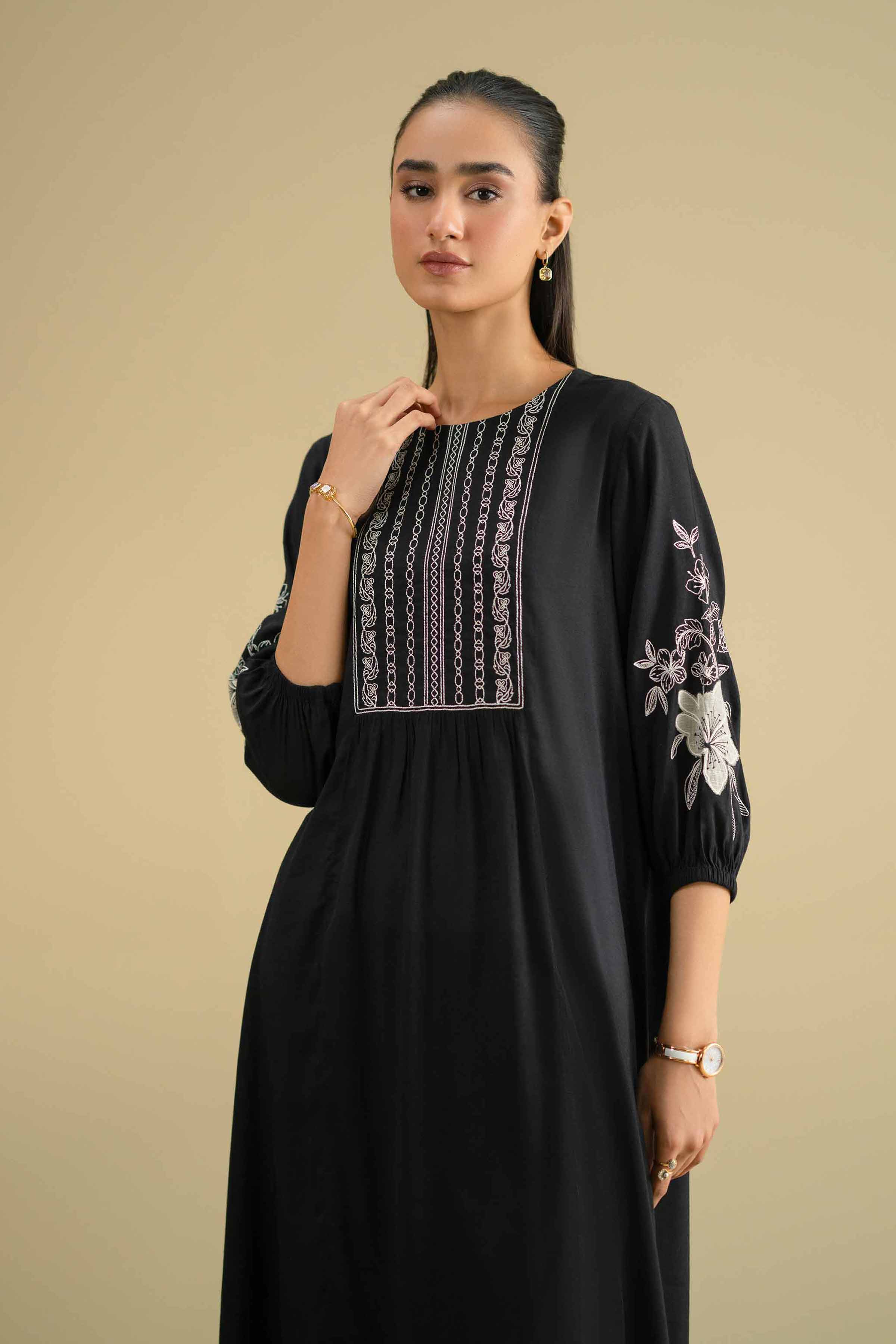 2 Piece - Embroidered Suit - KFE26-41 - Image 6